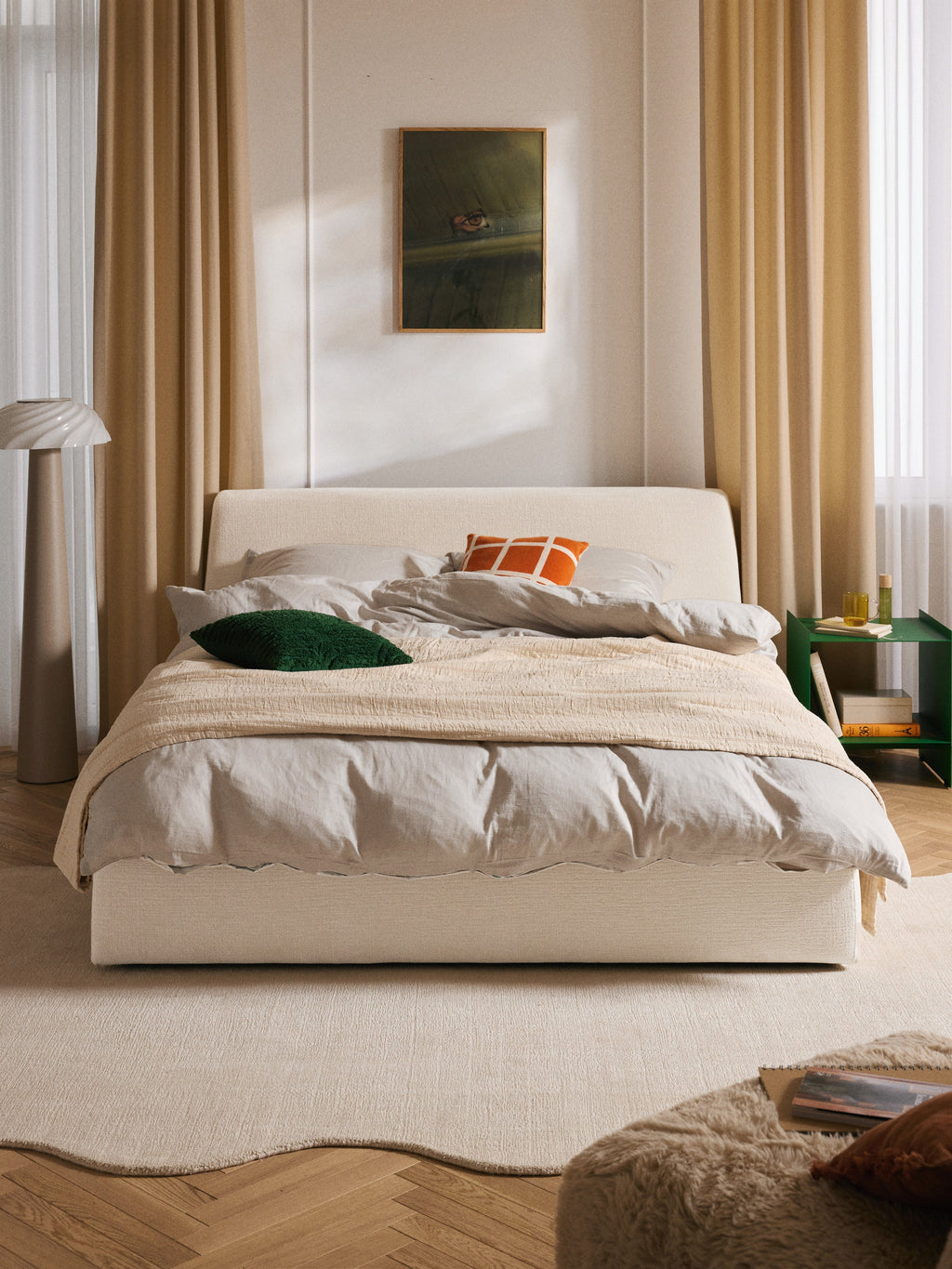 Cloud Upholstered Bed