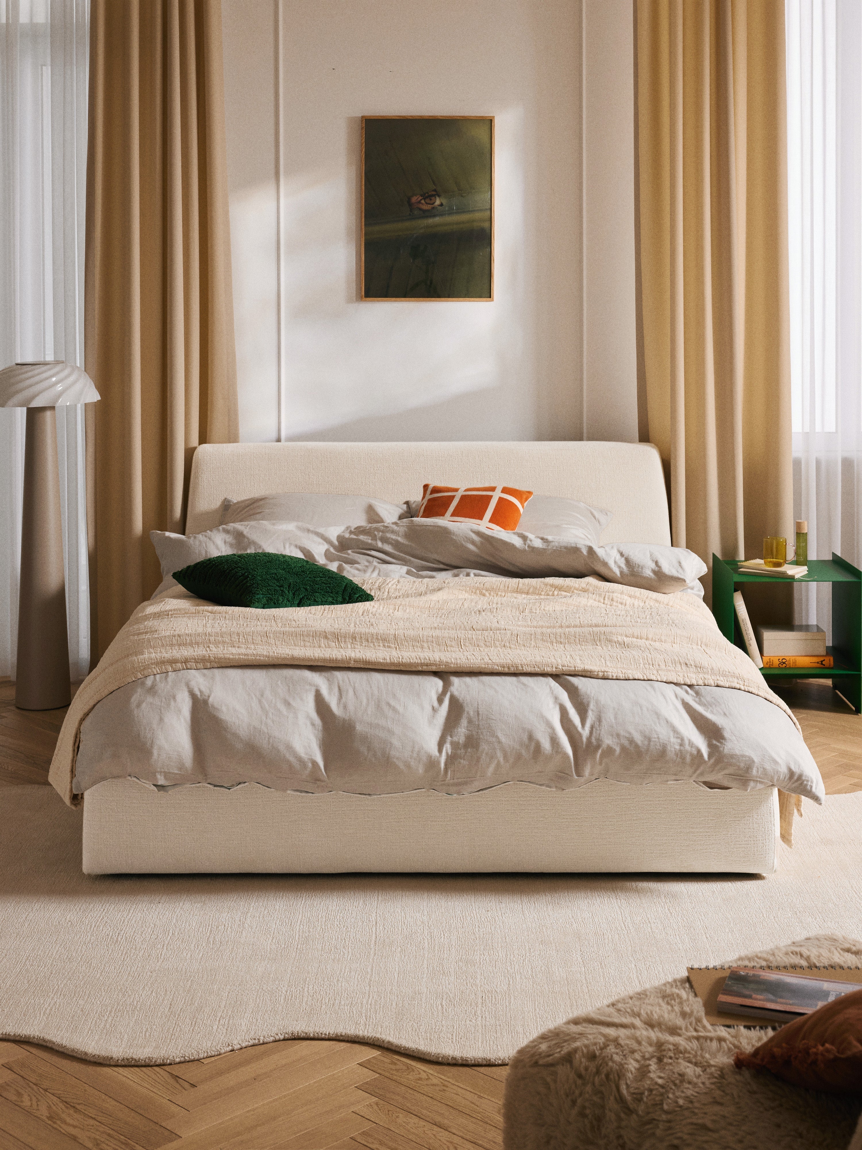 Cloud Upholstered Bed