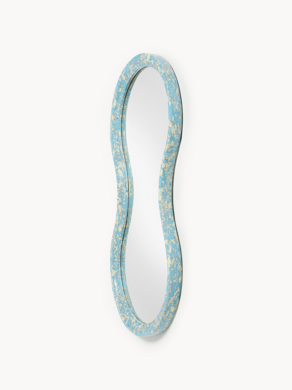 Elara Wall Mirror with Engineered Marble Frame