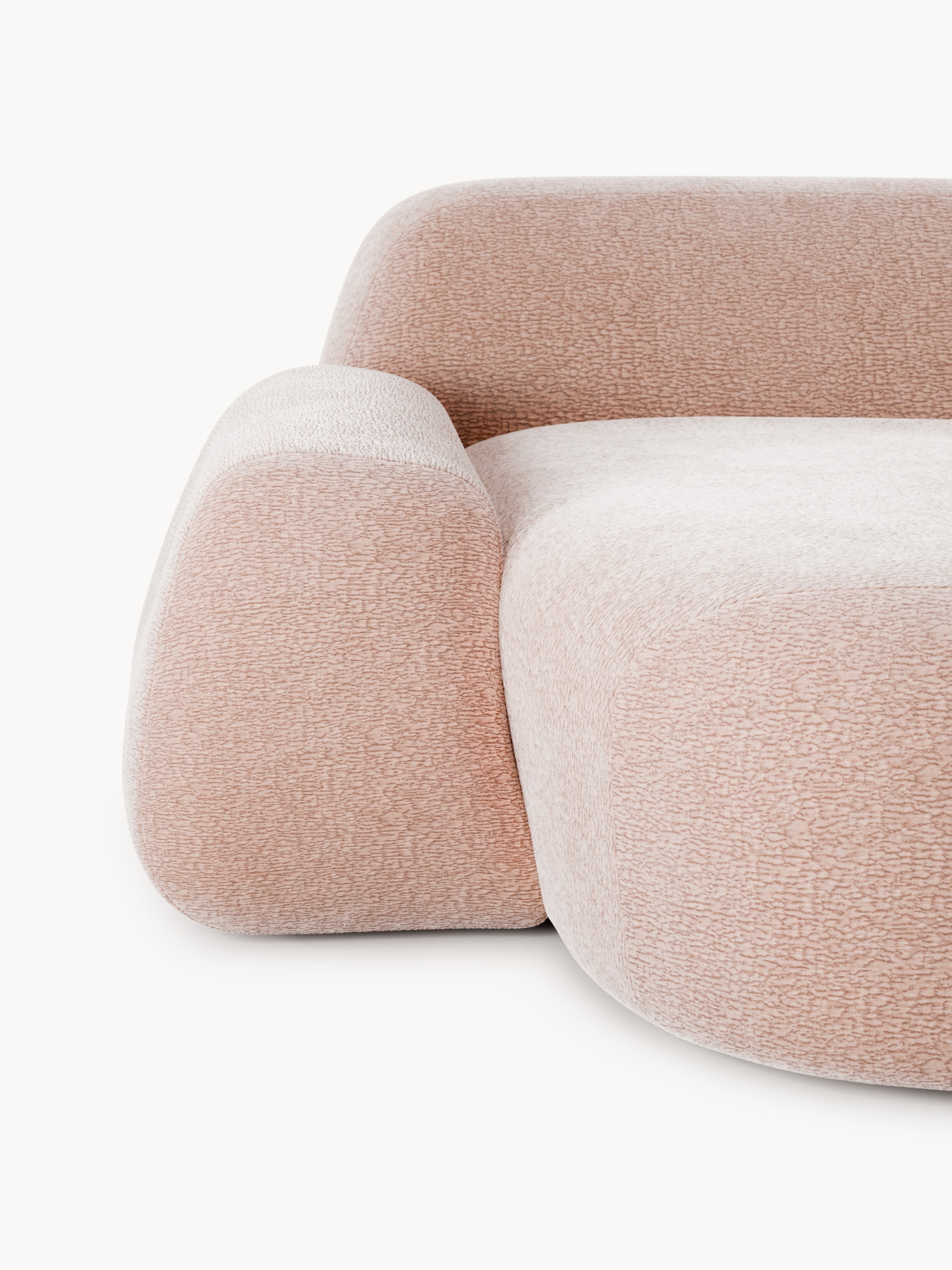 Wolke Modular Corner Sofa (4-seater) with Chaise End