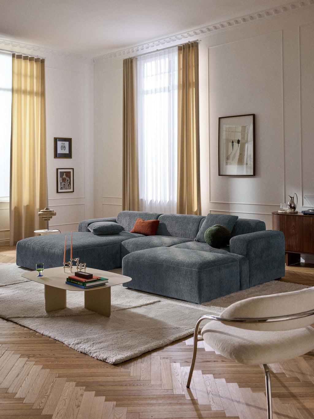 Melva Corner Sofa (4-seater)