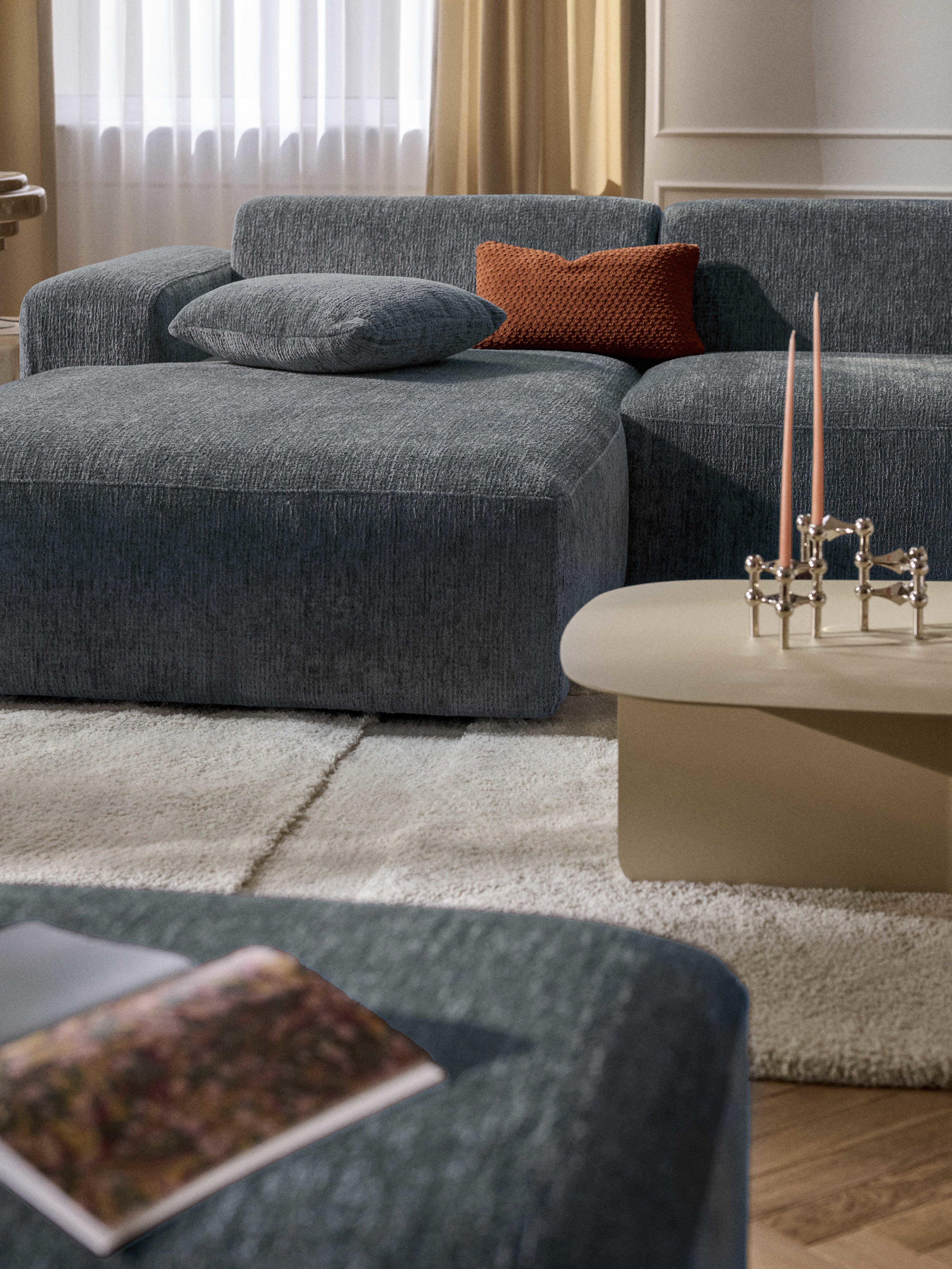 Melva Corner Sofa (4-seater)