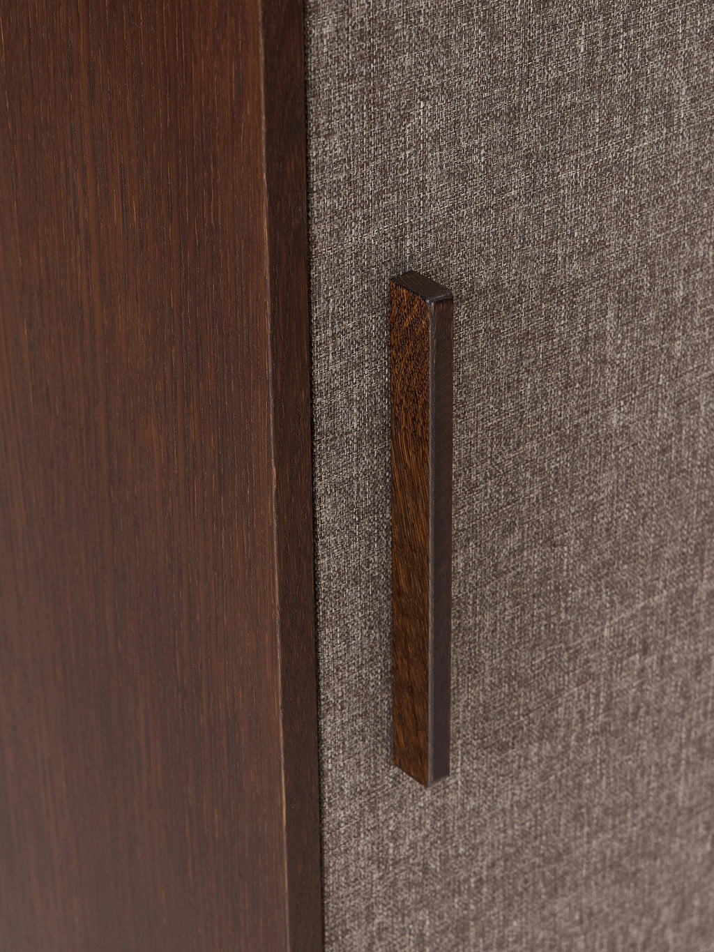 Wisp Wooden Highboard with Upholstered Front