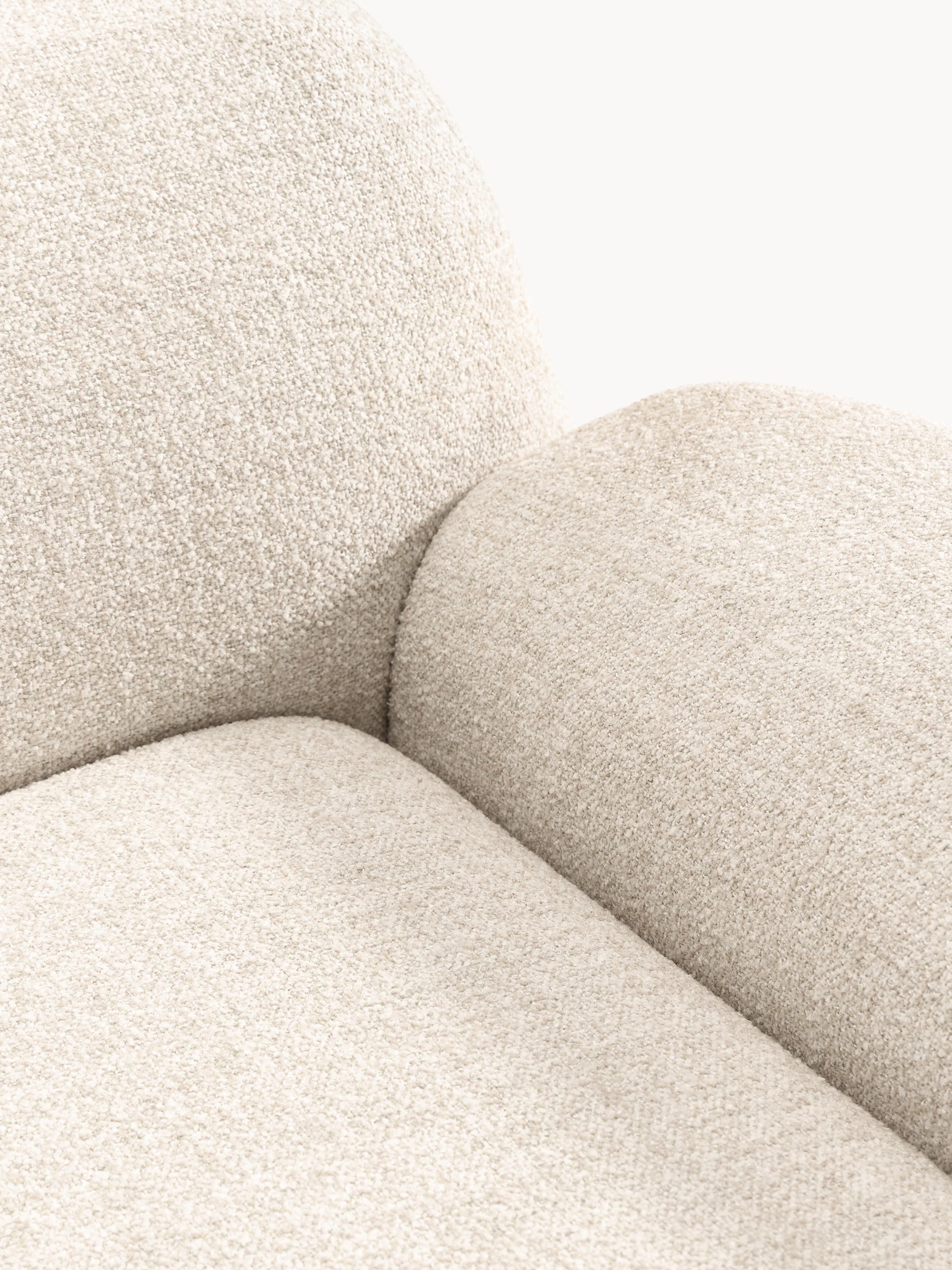 Wolke Modular Bouclé Corner Sofa (4-seater) with Chaise End