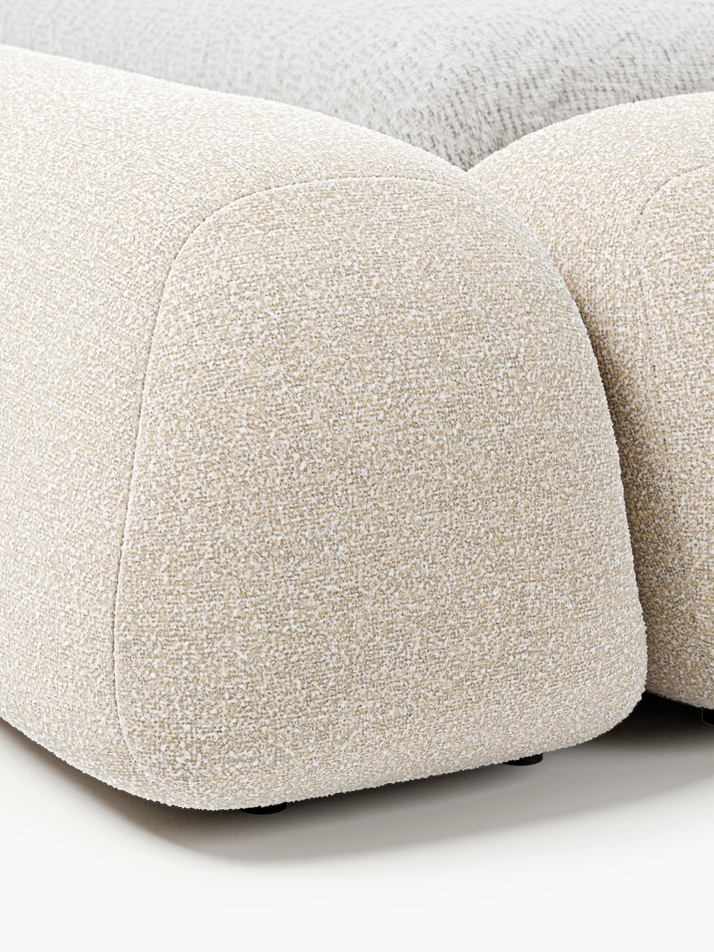 Wolke Upholstered Bouclé Bed with Storage