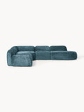Gallery image 1 - XL Modular Teddy Bouclé Corner Sofa Wolke with Chaise End