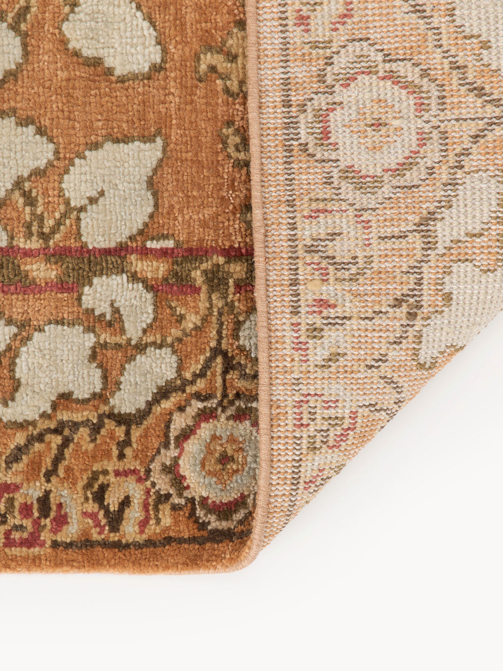 Hand-Knotted Wool Rug Inika