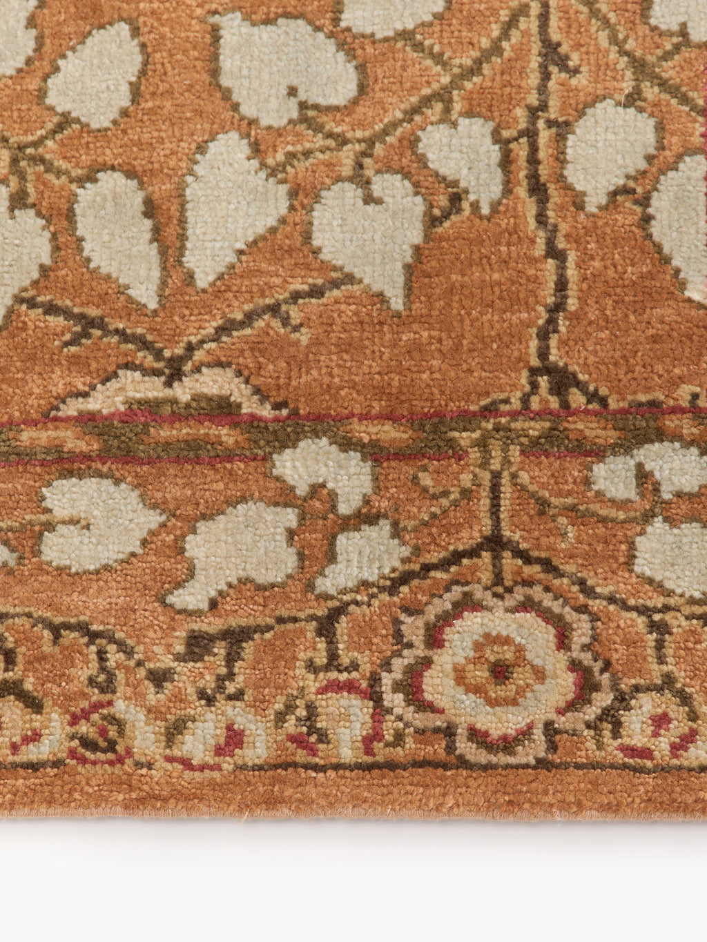 Hand-Knotted Wool Rug Inika