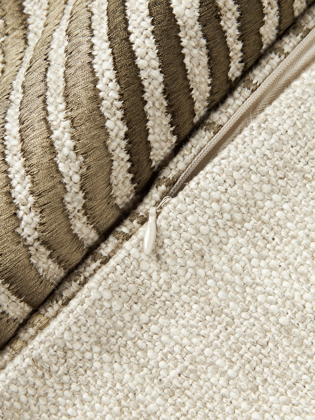 Thea Cushion Cover with Abstract Lines