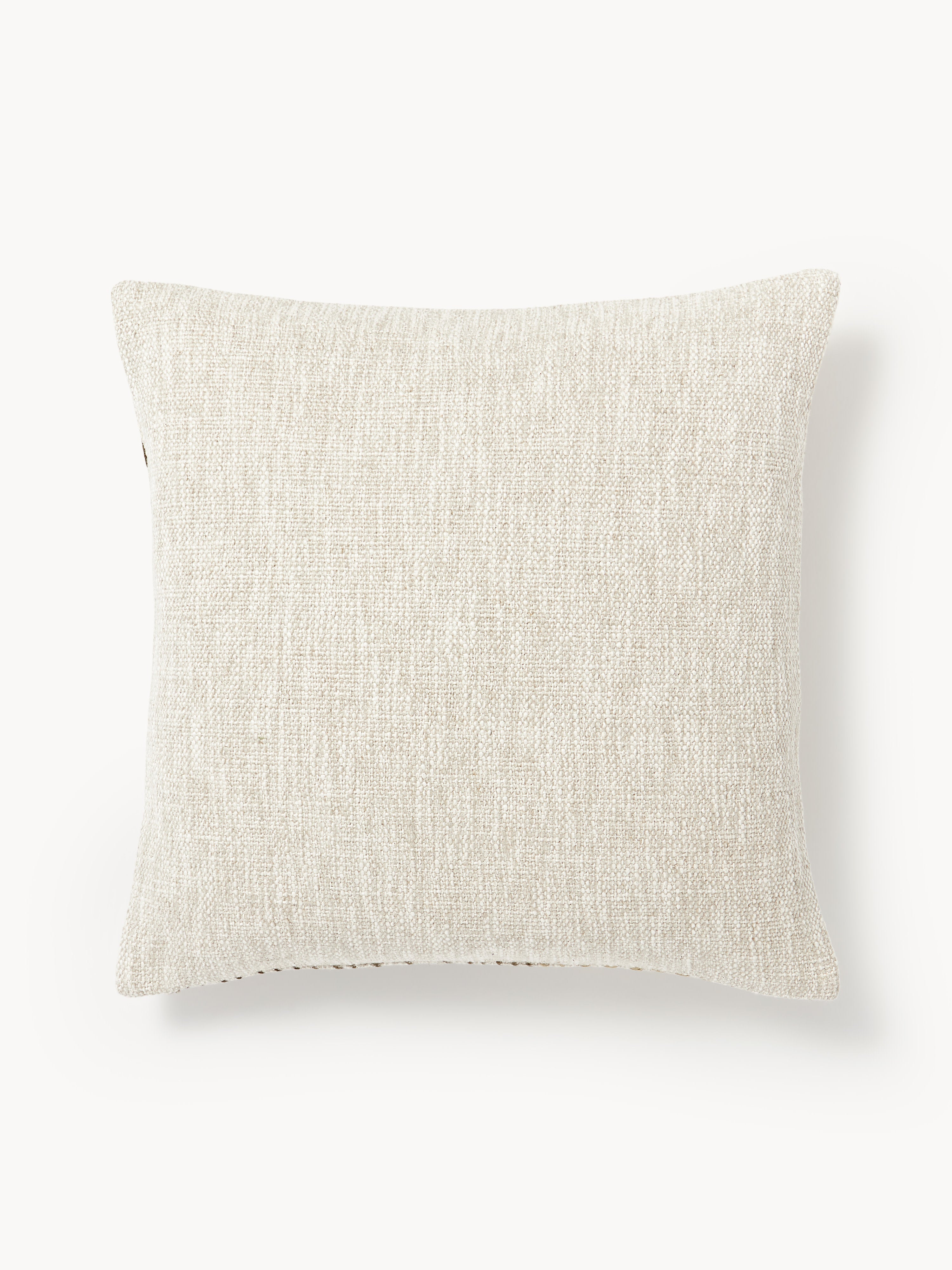 Thea Cushion Cover with Abstract Lines