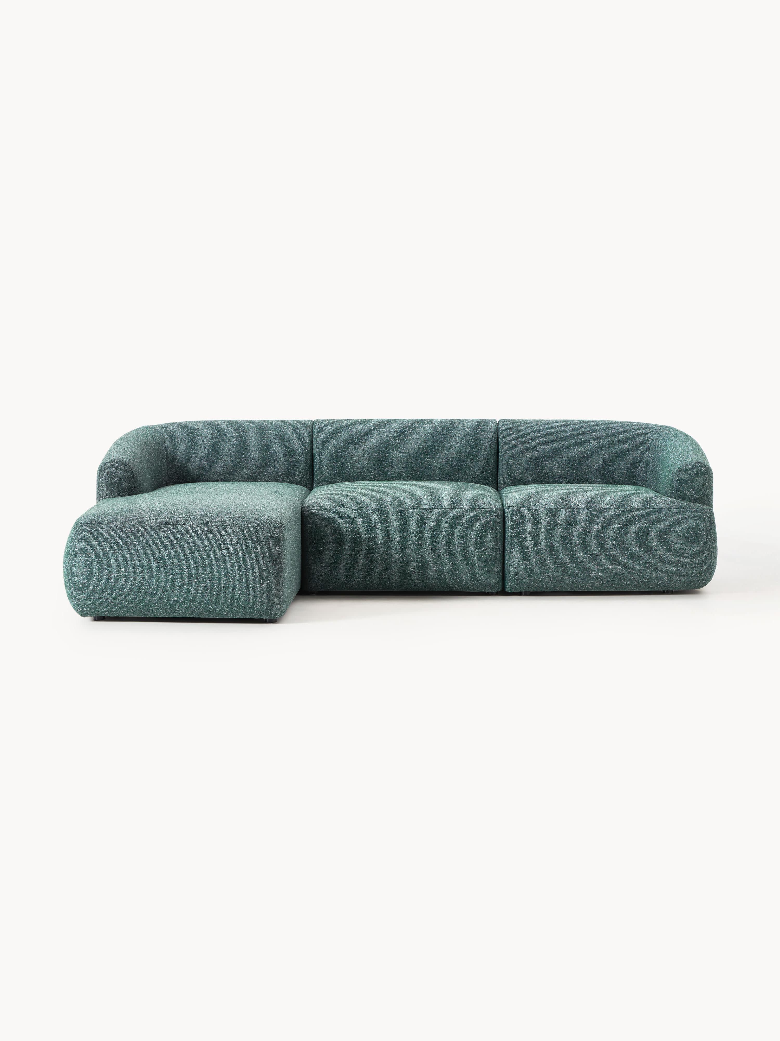 Gallery image 1 - Modular Bouclé Corner Sofa Sofia (4-seater)
