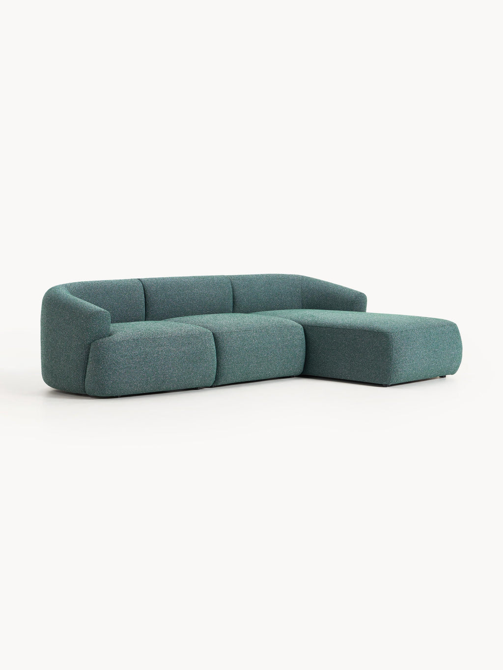 Sofia Modular Bouclé Corner Sofa (4-seater)