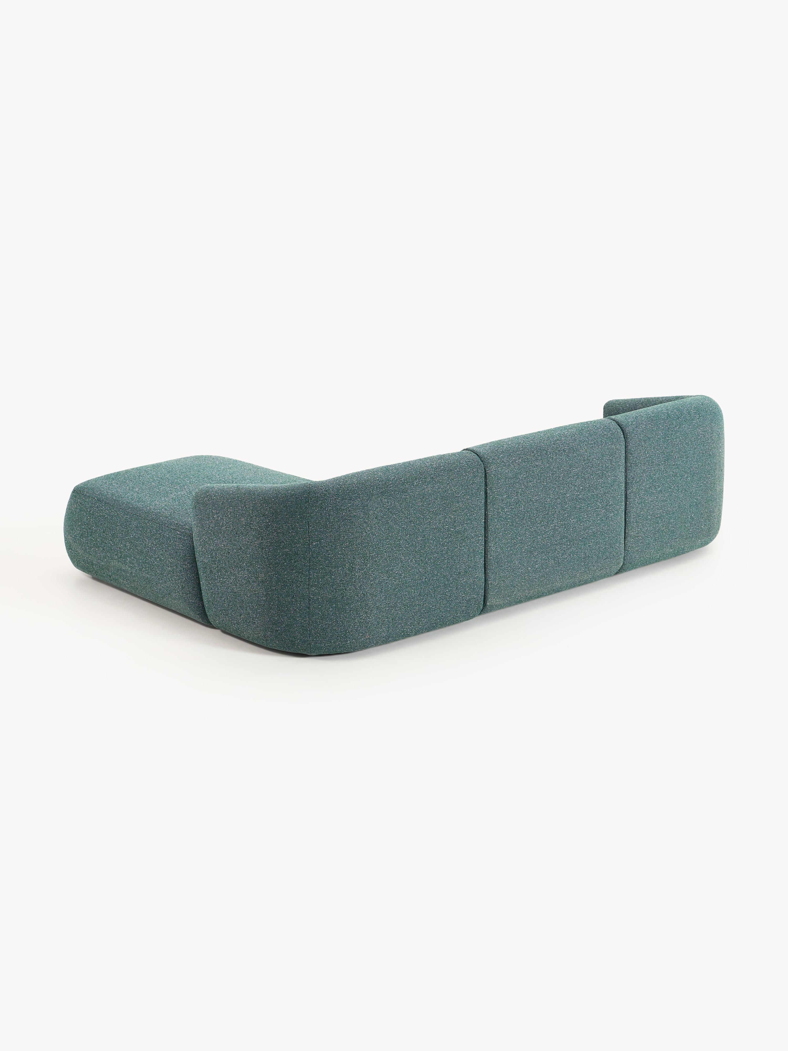 Sofia Modular Bouclé Corner Sofa (4-seater)