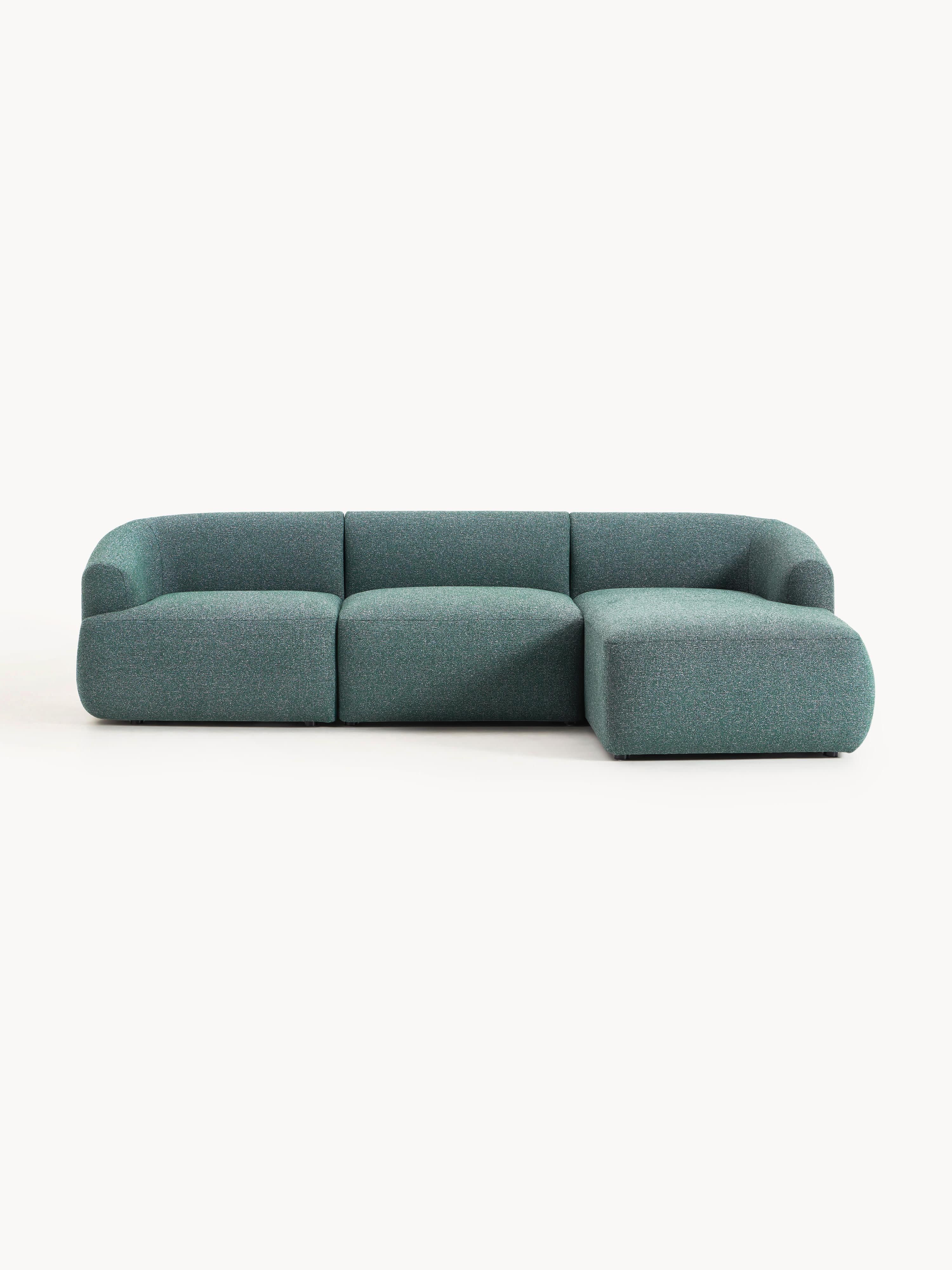 Sofia Modular Bouclé Corner Sofa (4-seater)