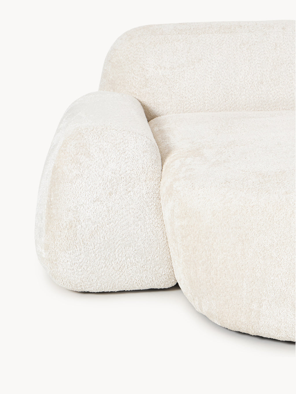 Wolke XL Modular Teddy Bouclé Sofa