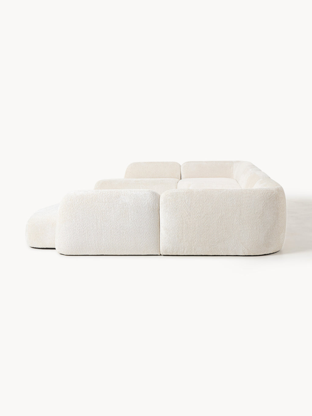Wolke XL Modular Teddy Bouclé Sofa