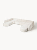 Gallery image 1 - XL Modular Teddy Bouclé Sofa Wolke