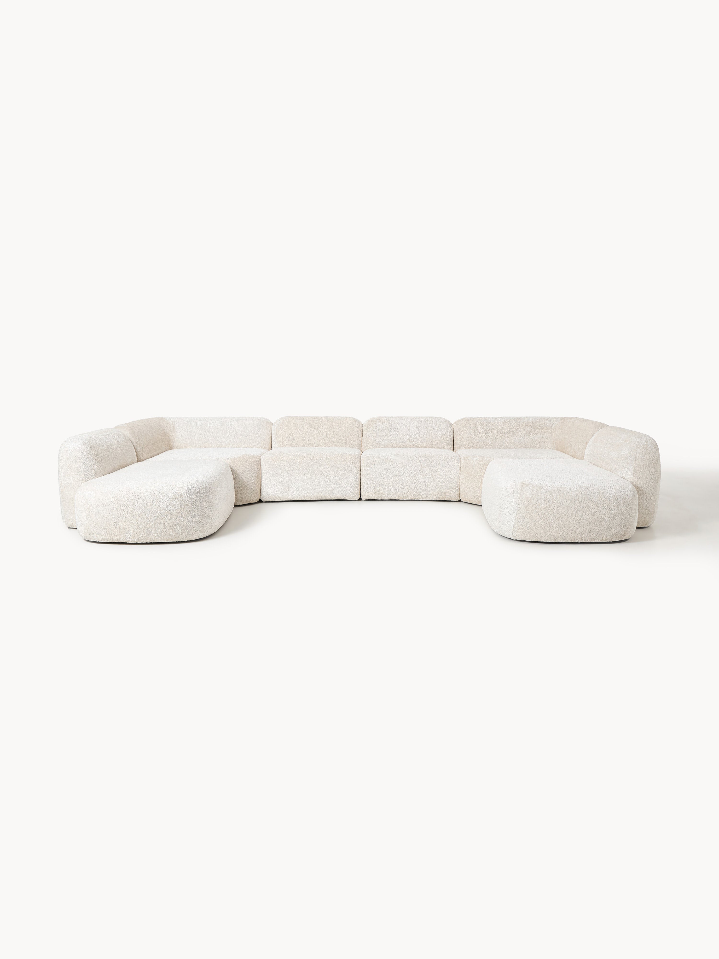 Wolke XL Modular Teddy Bouclé Sofa