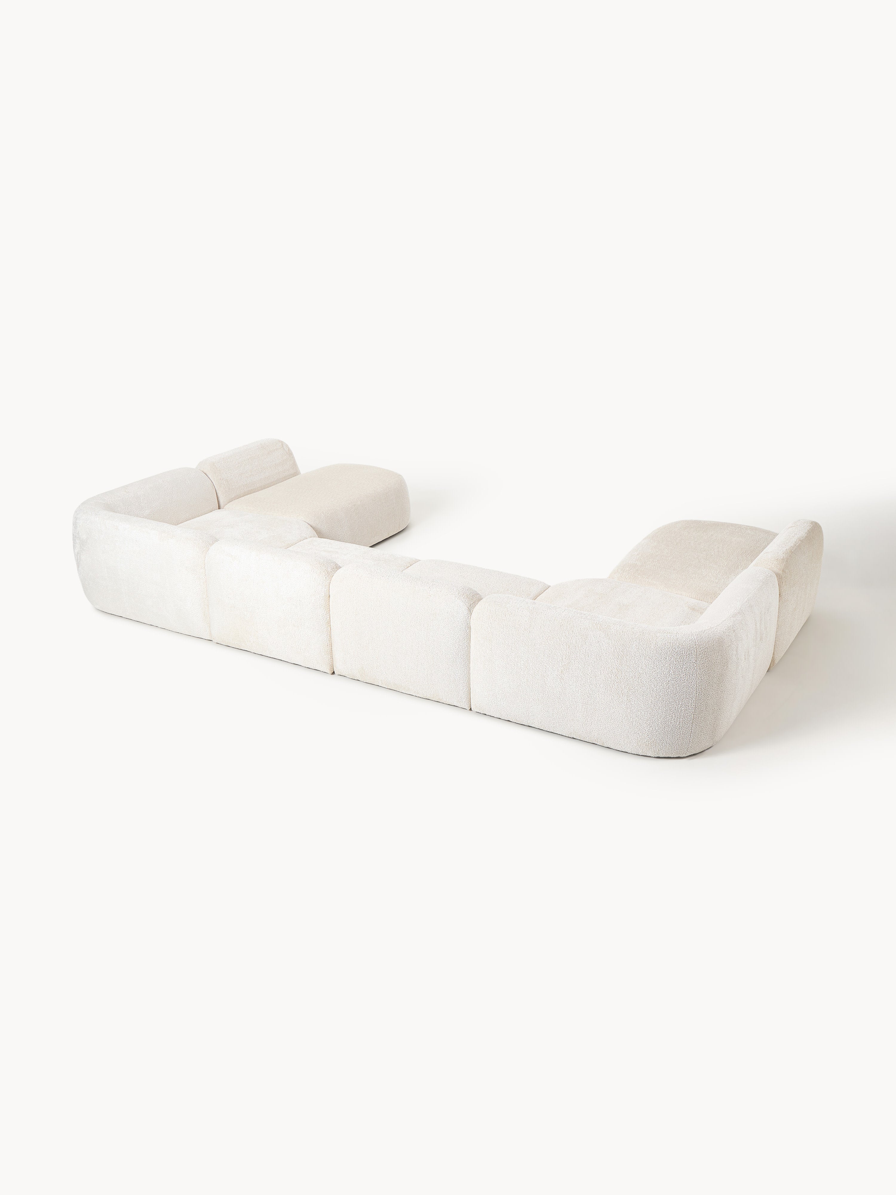 Wolke XL Modular Teddy Bouclé Sofa