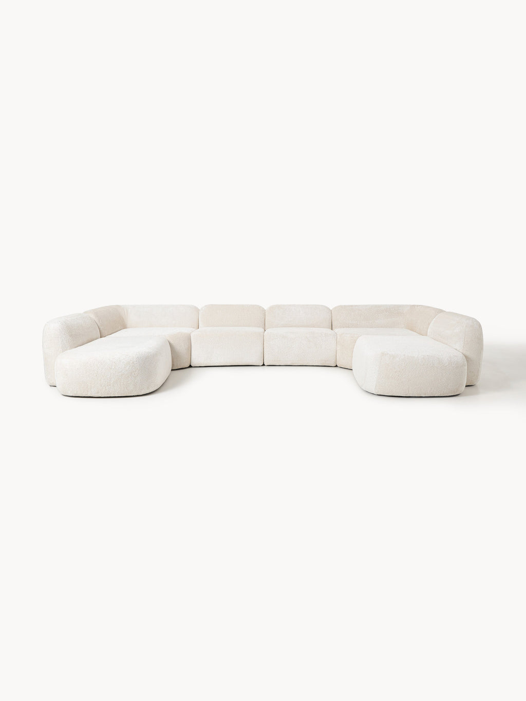 Wolke XL Modular Teddy Bouclé Sofa