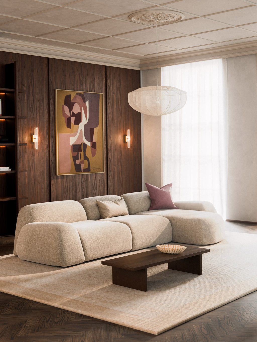 Wolke Modular Teddy Corner Sofa (4-seater)