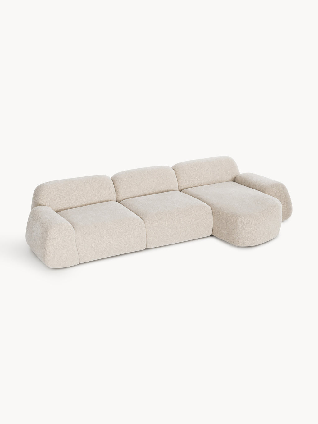 Wolke Modular Teddy Corner Sofa (4-seater)