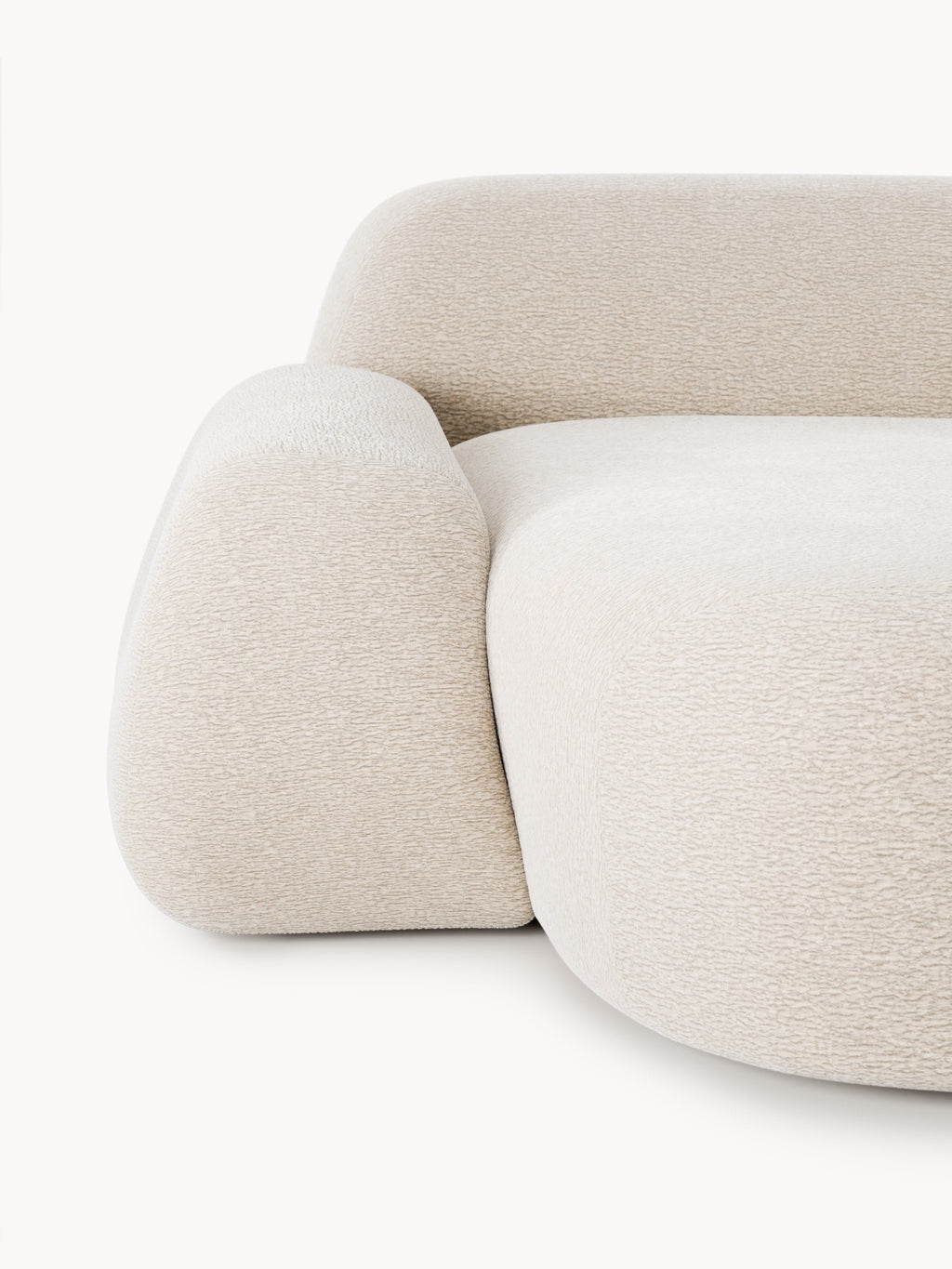 Wolke Modular Teddy Corner Sofa (4-seater)