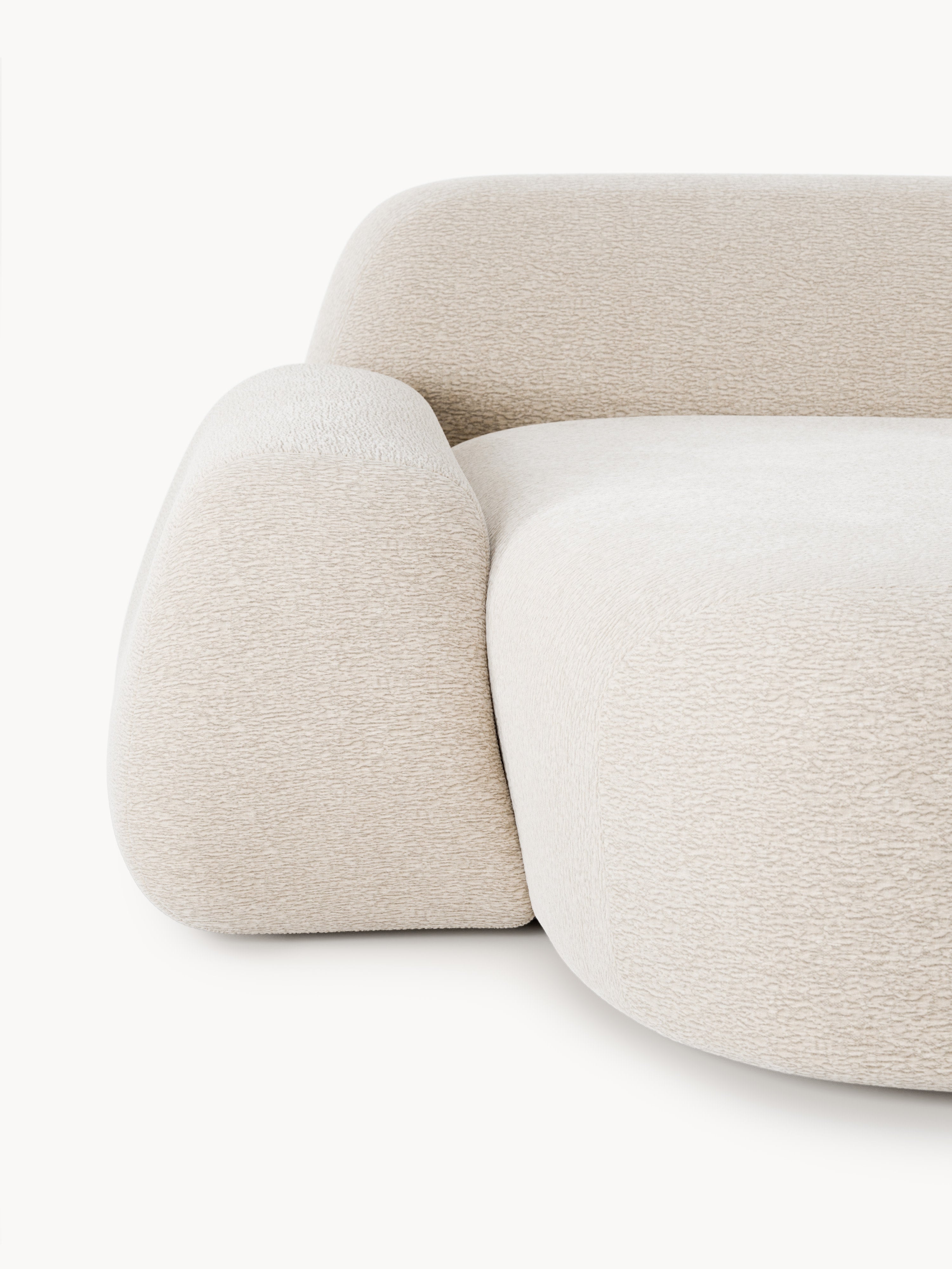 Wolke Modular Teddy Corner Sofa (4-seater)