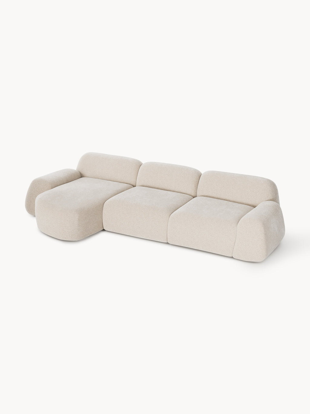 Wolke Modular Teddy Corner Sofa (4-seater)