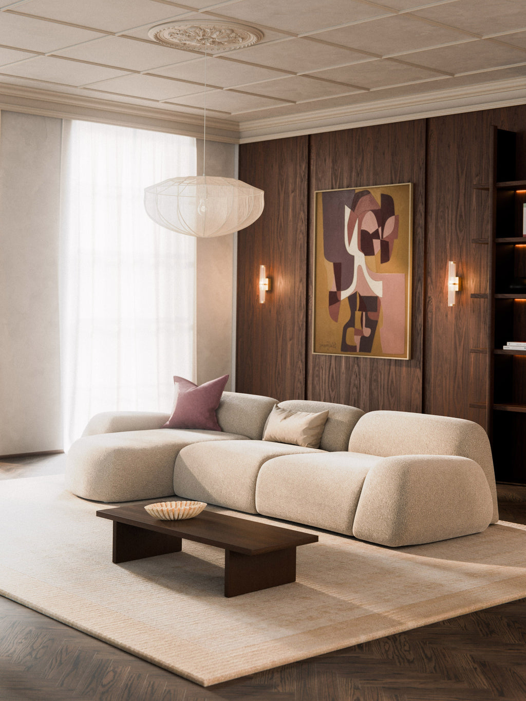 Wolke Modular Teddy Corner Sofa (4-seater)