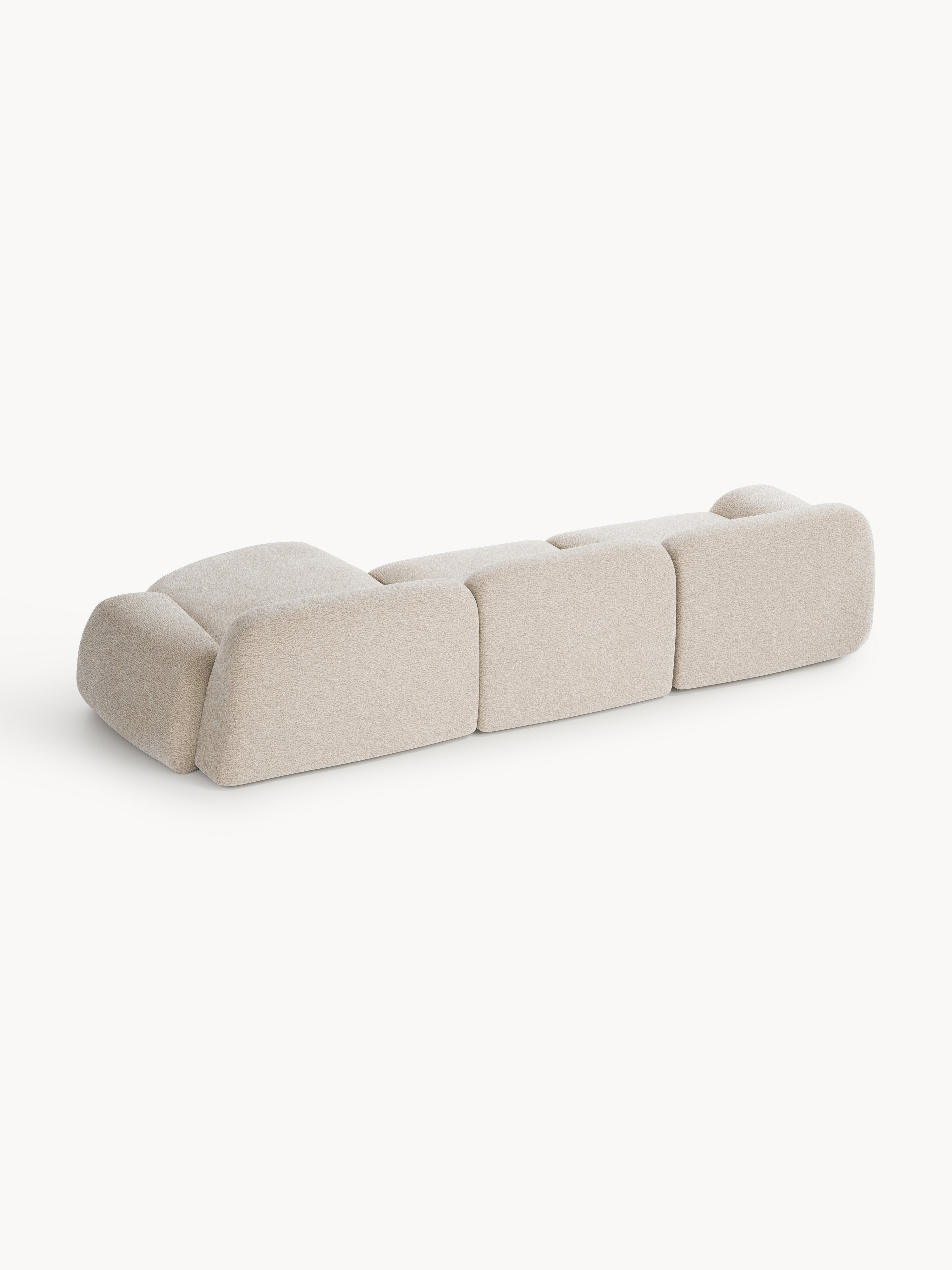 Wolke Modular Teddy Corner Sofa (4-seater)