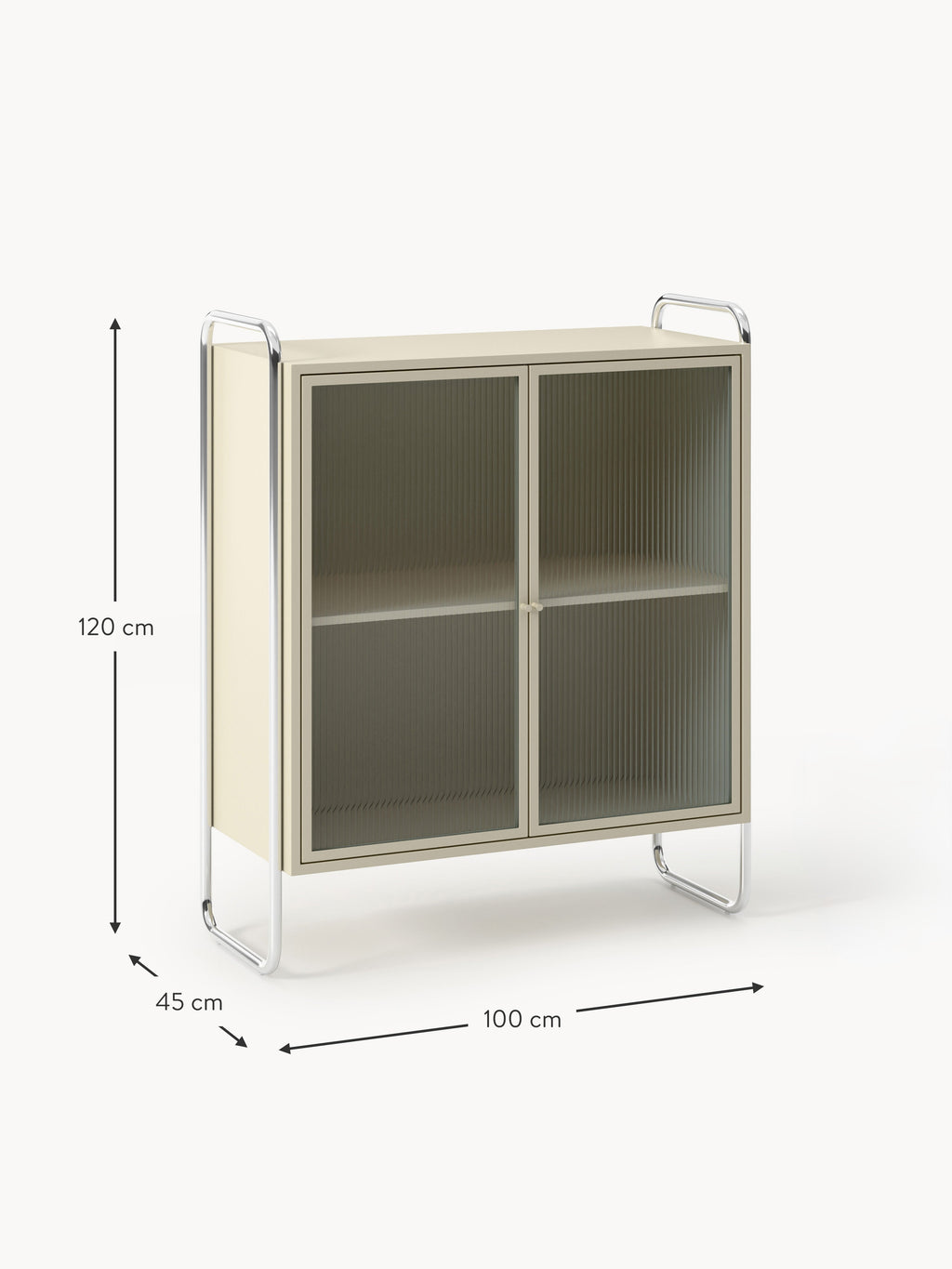 Robyn Metal Display Cabinet