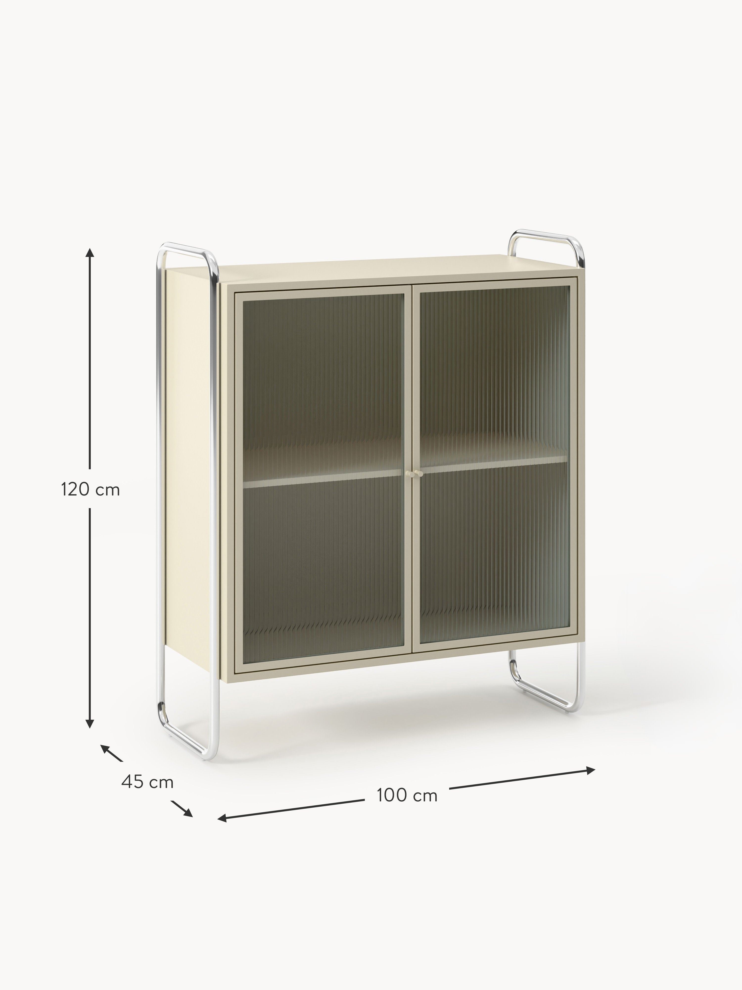 Robyn Metal Display Cabinet