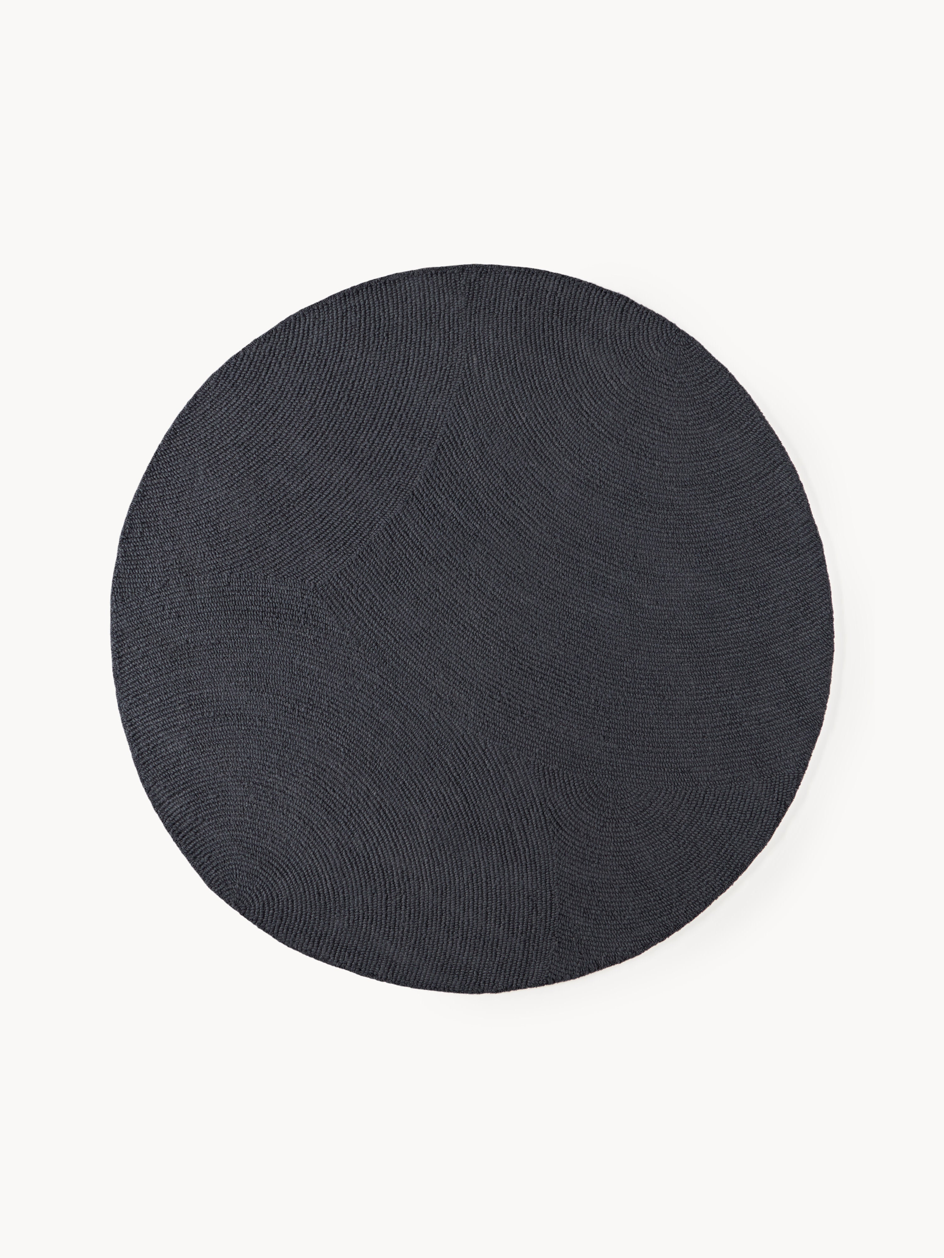 Gallery image 1 - Round Hand-Tufted Wool Rug Eleni