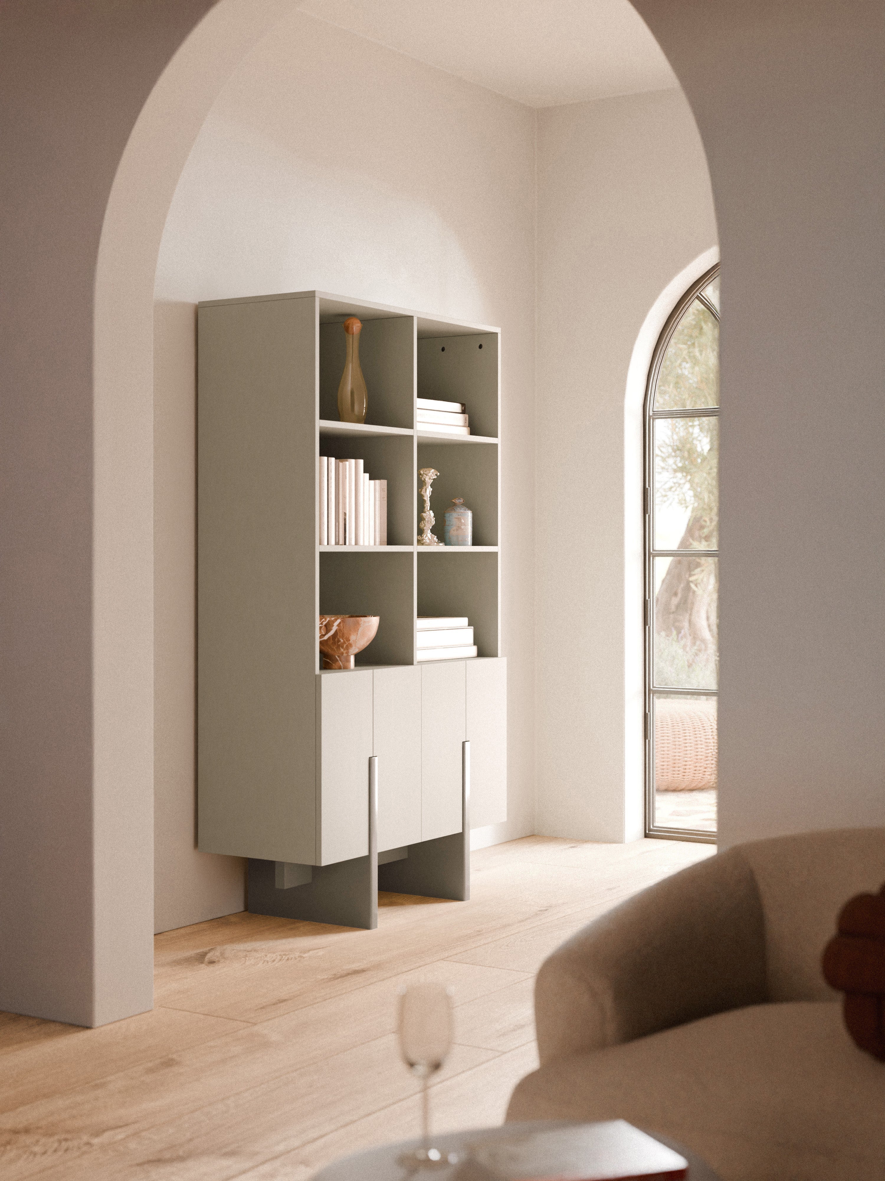 Dado Large Wooden Highboard