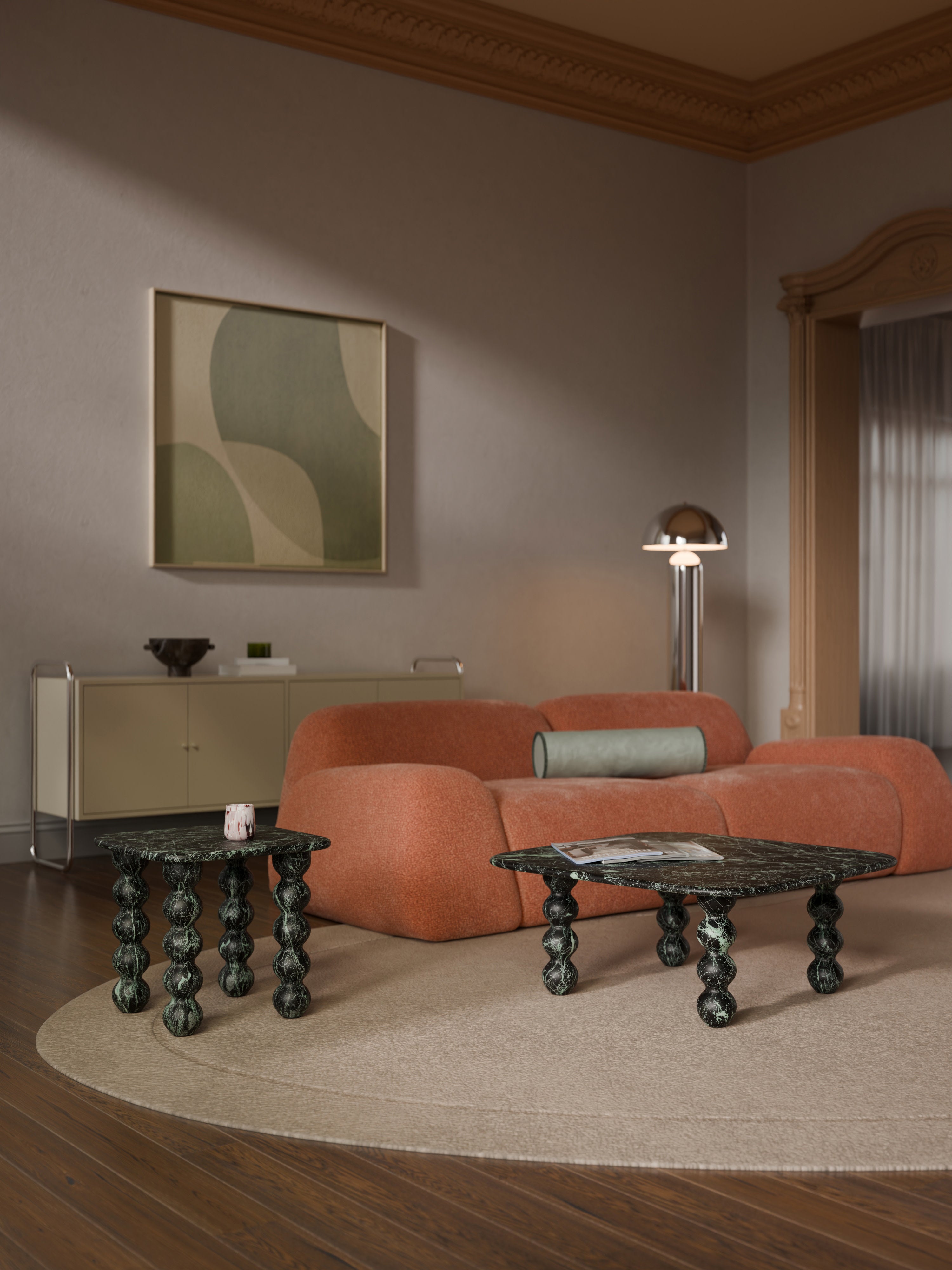 Lyndi Marble Side Table