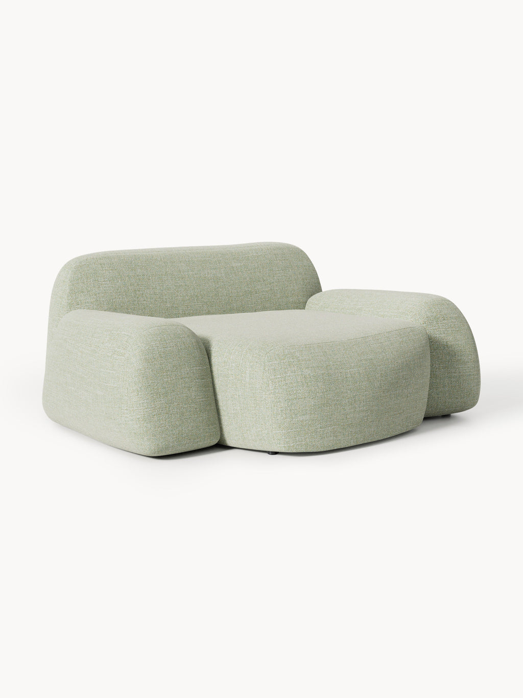 Gallery image 1 - XL Bouclé Lounge Chair Wolke