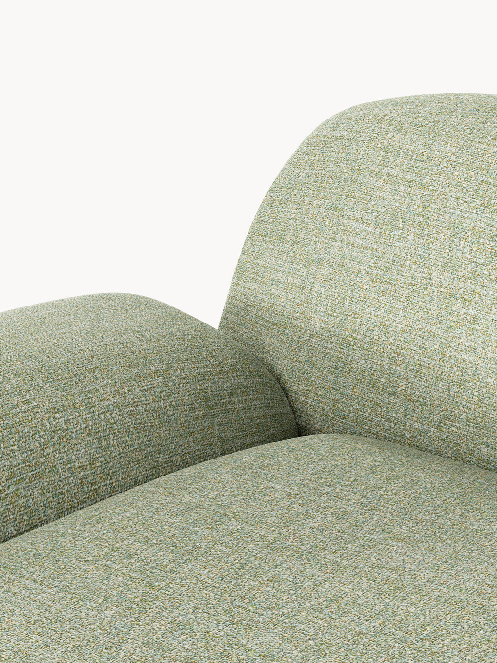 Wolke XL Bouclé Lounge Chair