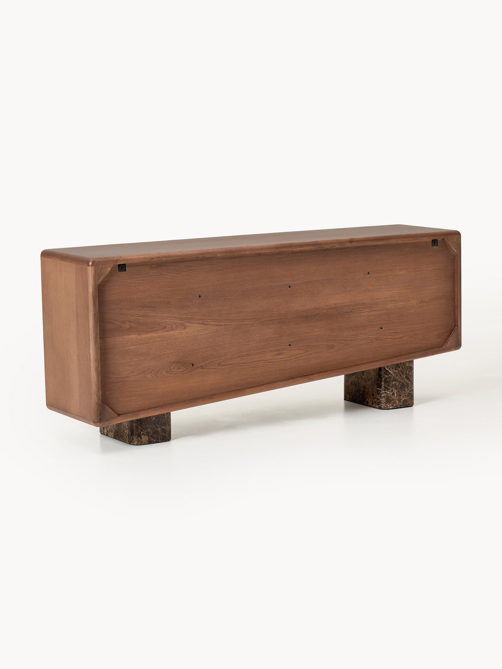 Tundra Wooden Sideboard with Emperador Marble Legs