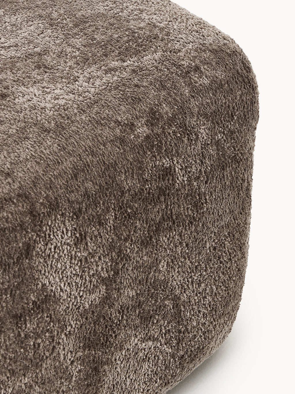 Wolke Large Teddy Bouclé Ottoman