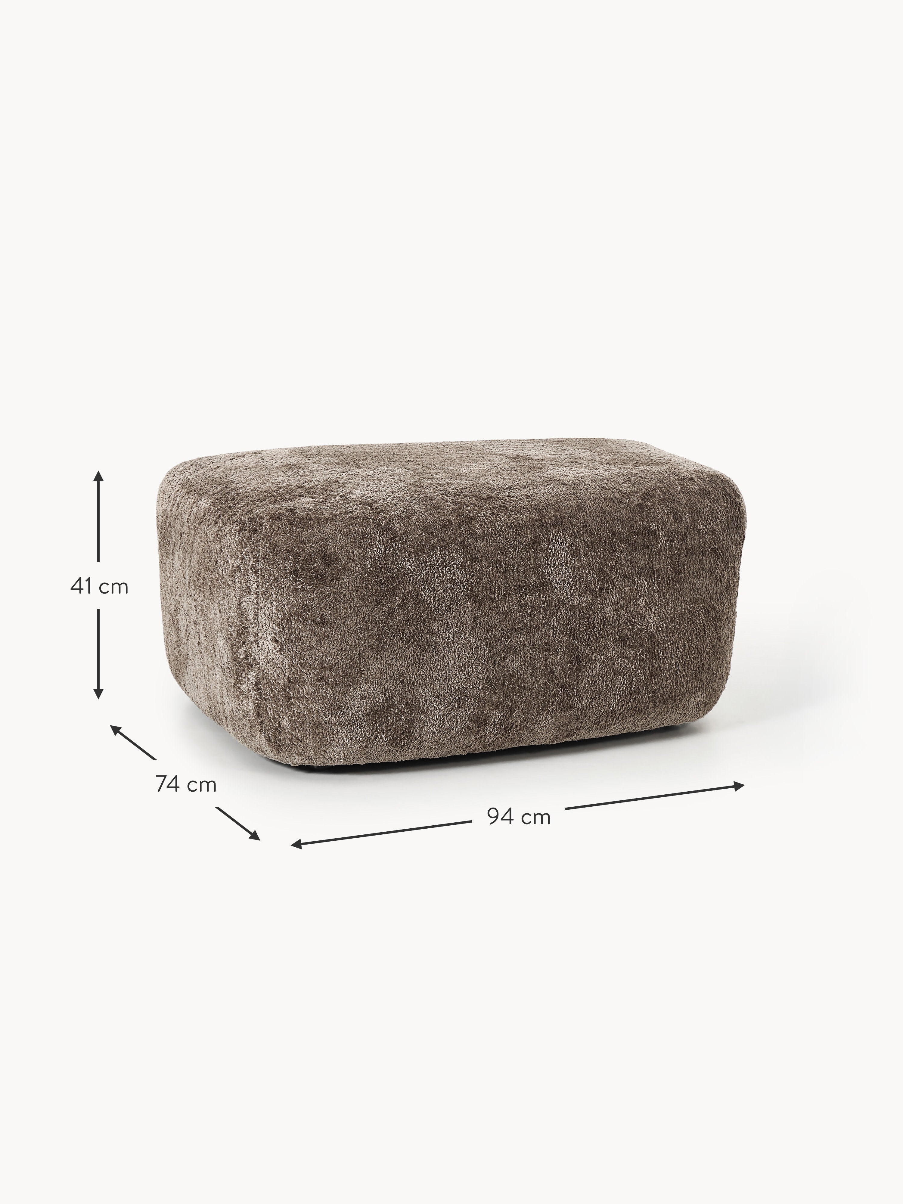 Wolke Large Teddy Bouclé Ottoman