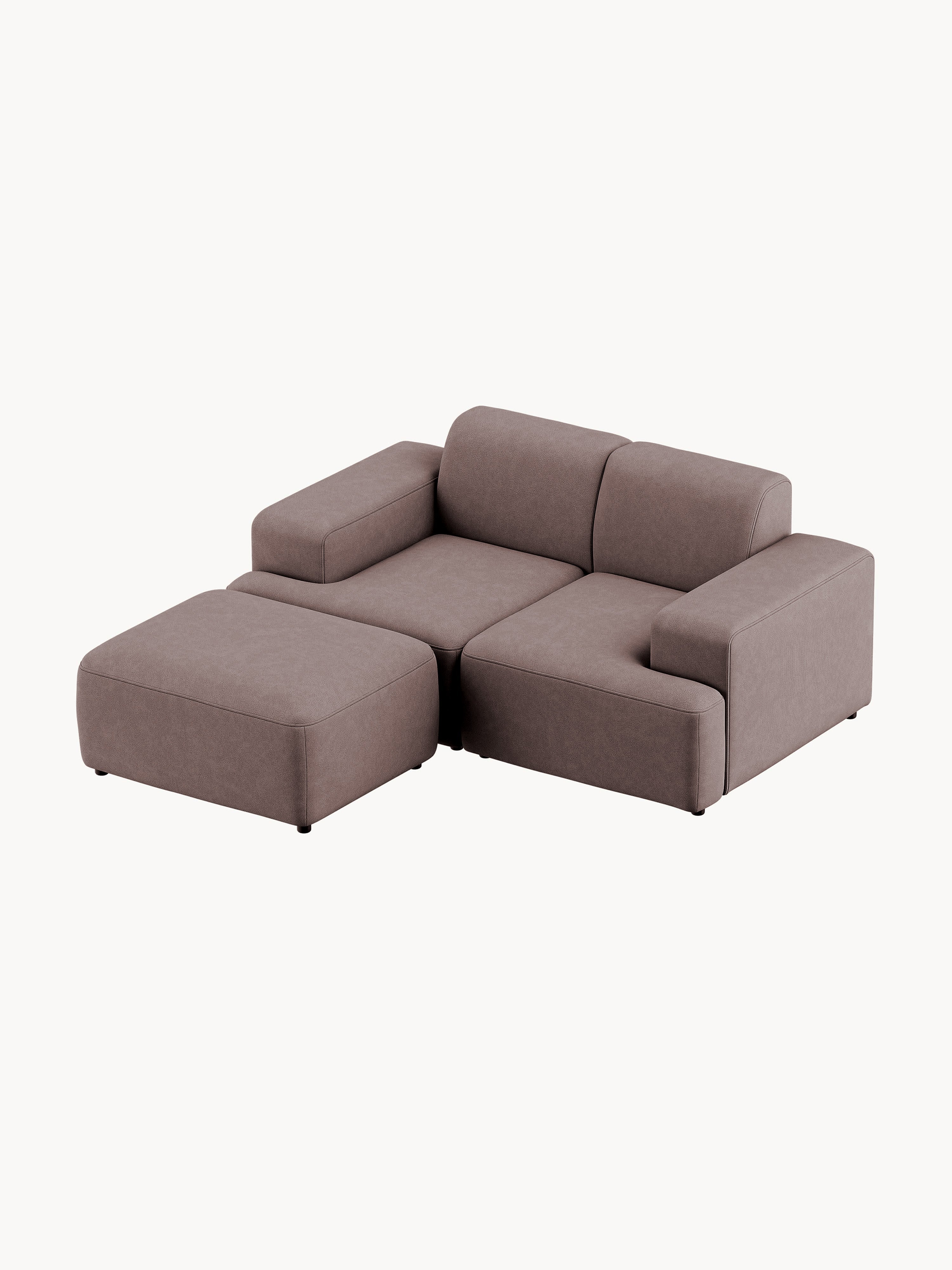 Melva Ottoman, W 99 x D 72 cm