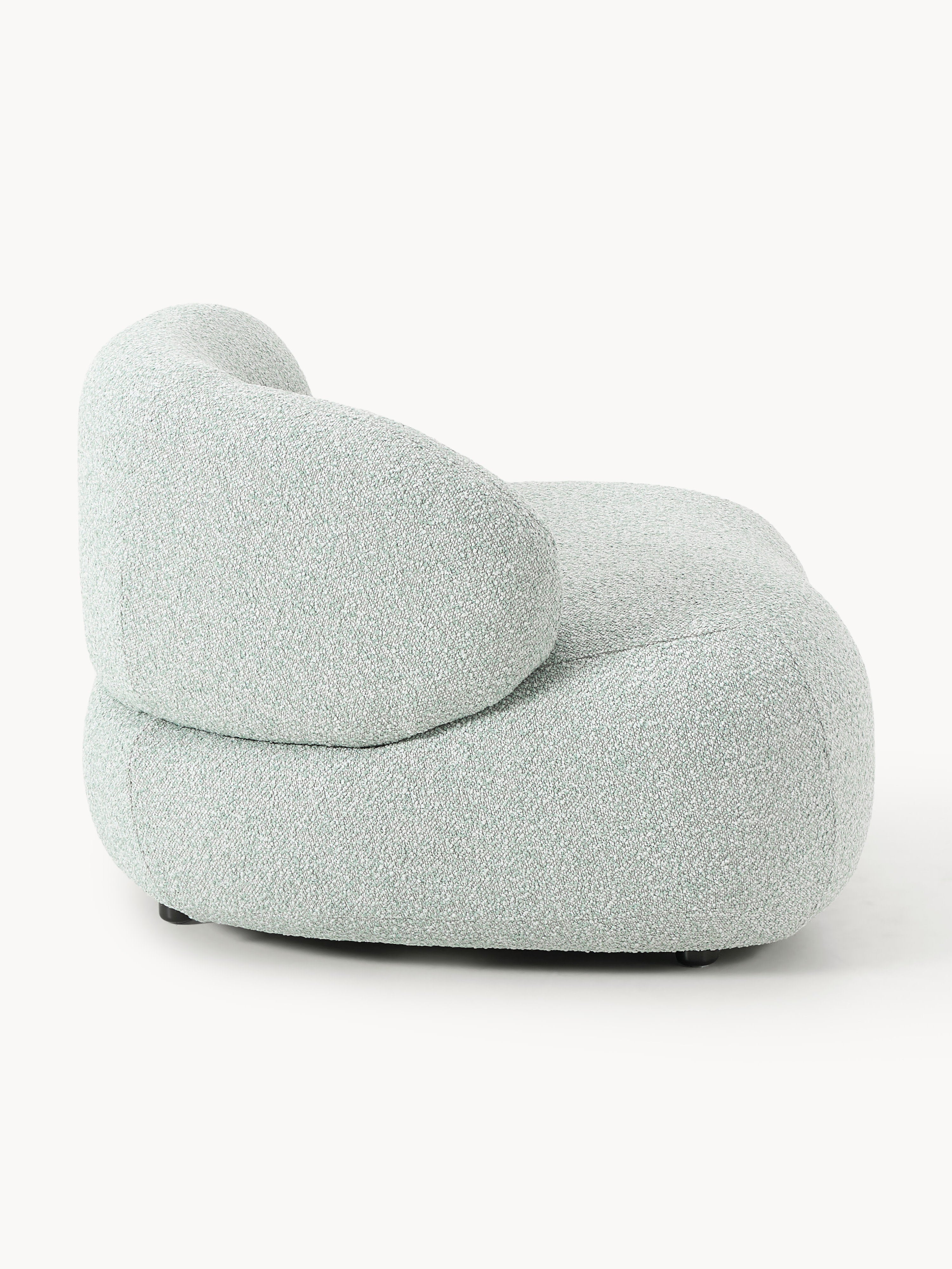 Alba Bouclé Lounge Armchair