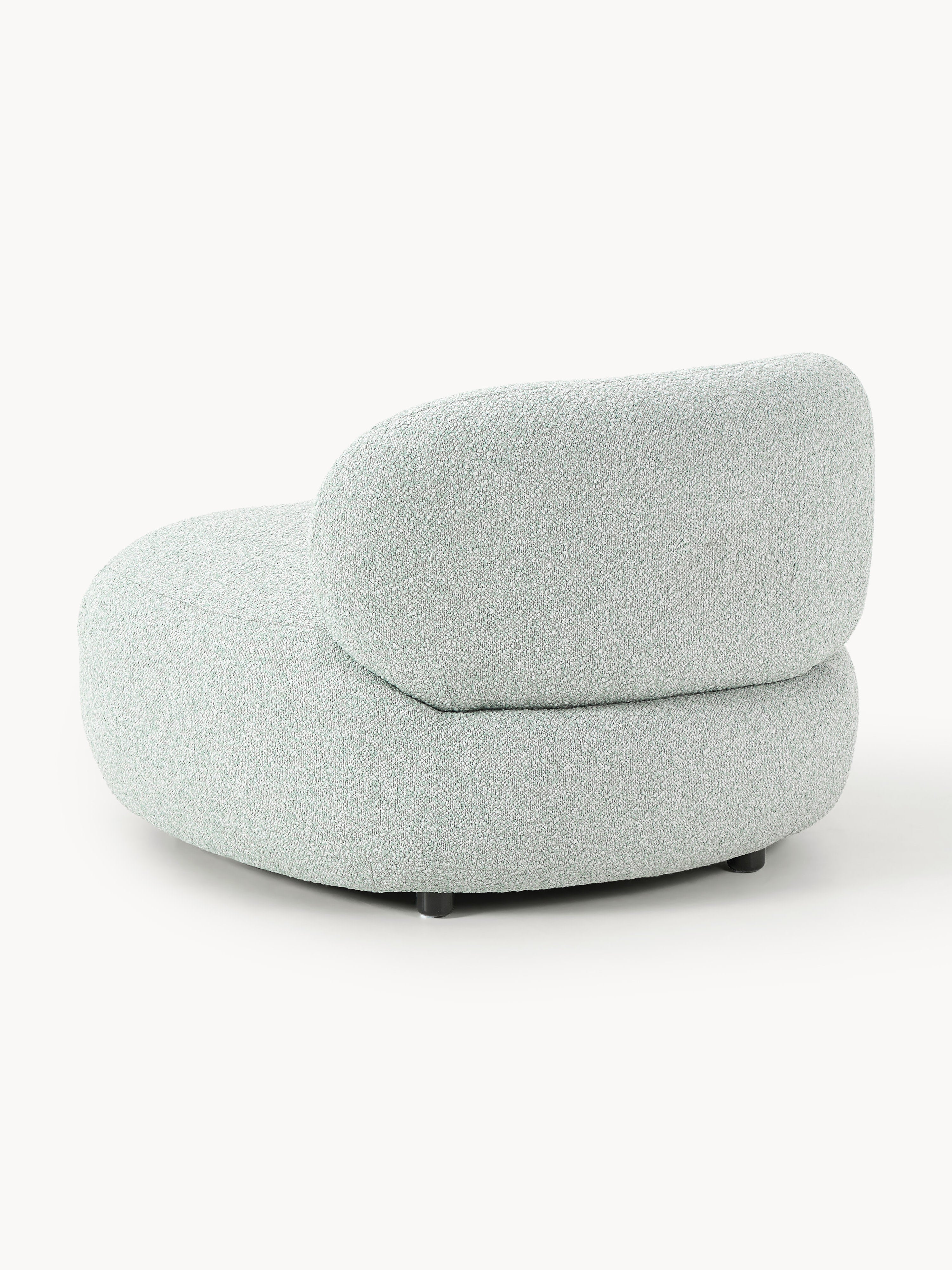 Alba Bouclé Lounge Armchair