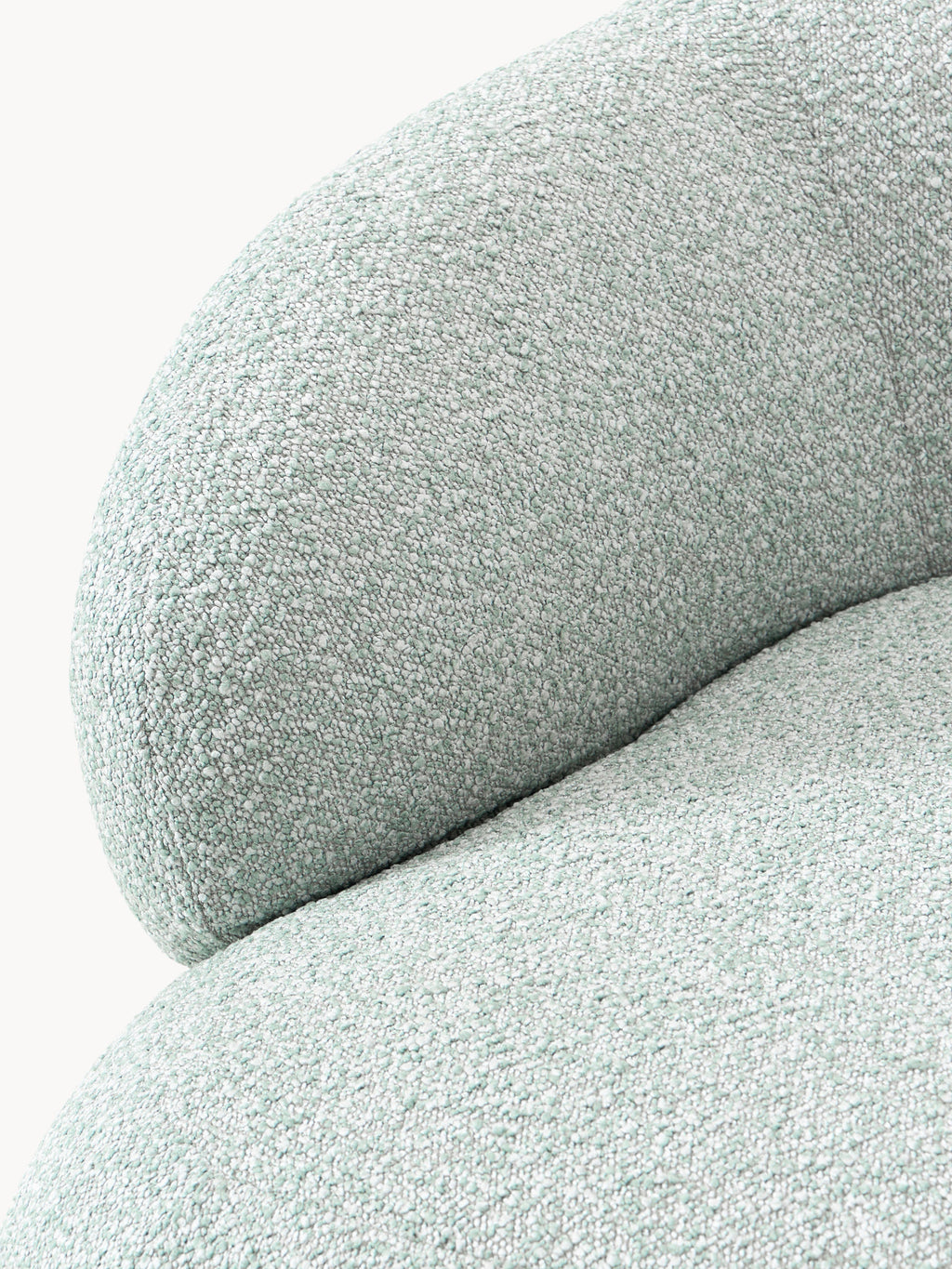 Alba Bouclé Lounge Armchair