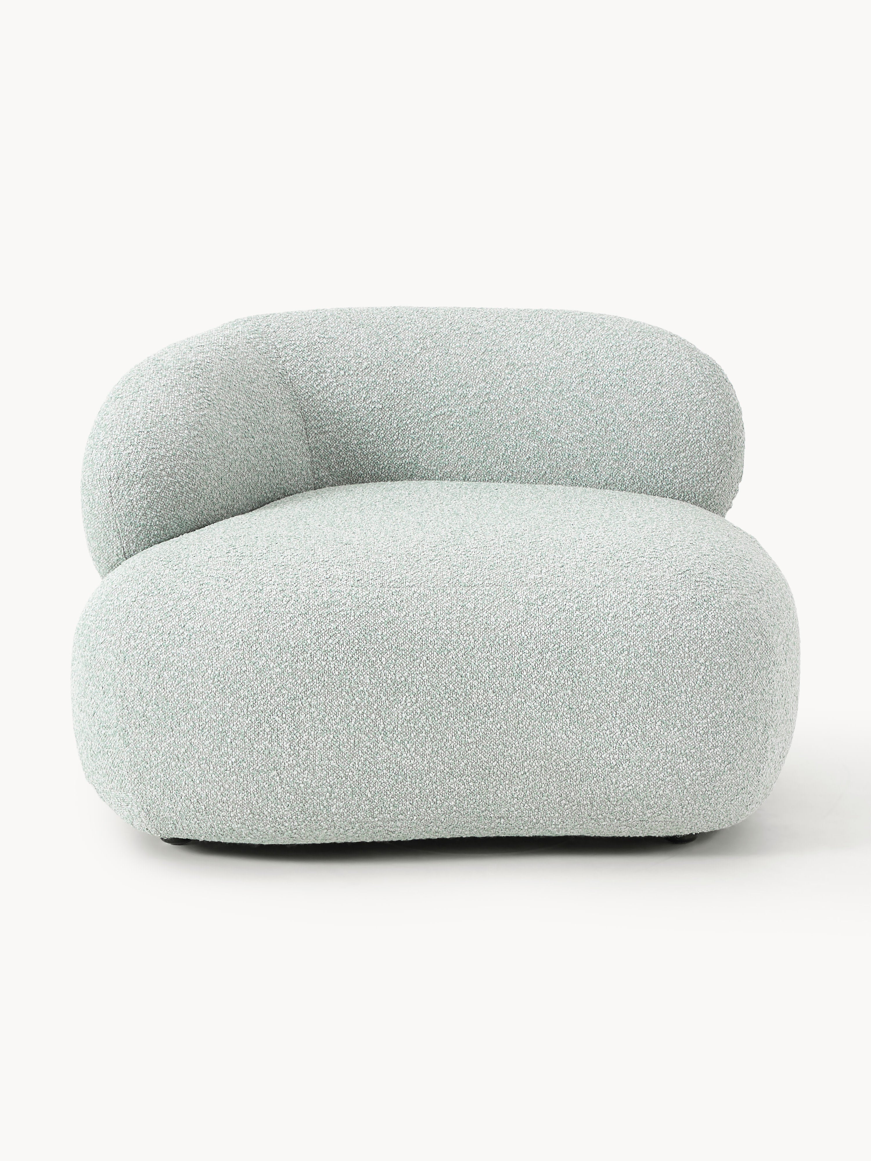 Alba Bouclé Lounge Armchair