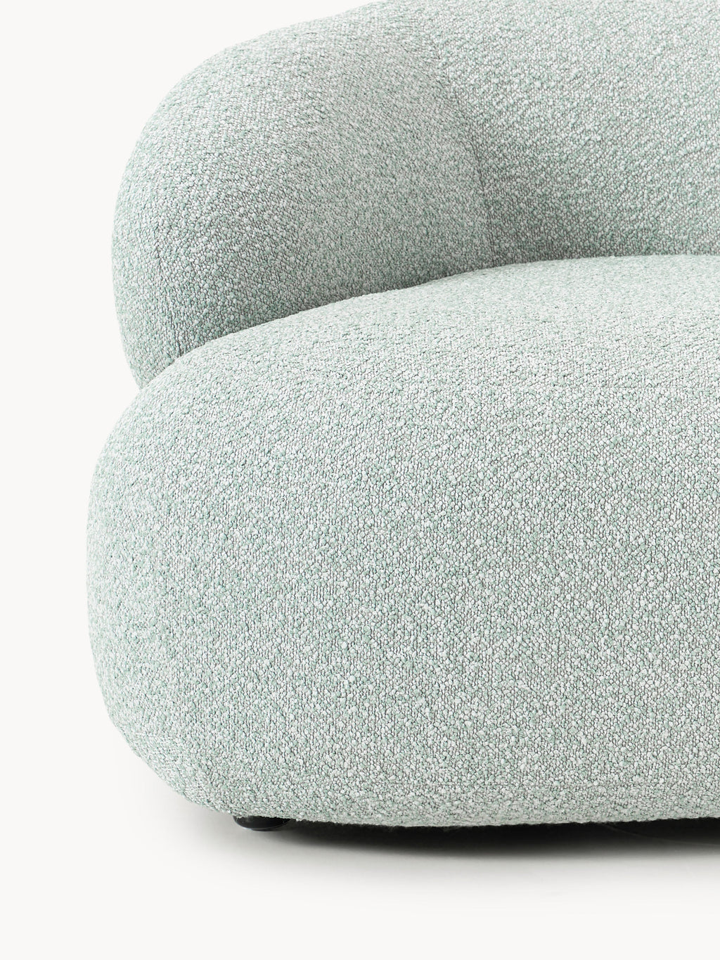 Alba Bouclé Lounge Armchair