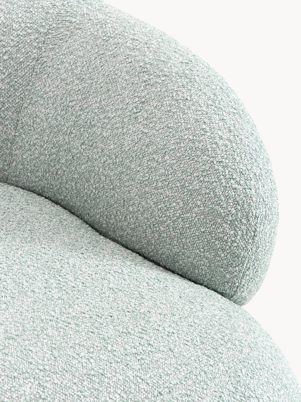 Alba Bouclé Lounge Armchair
