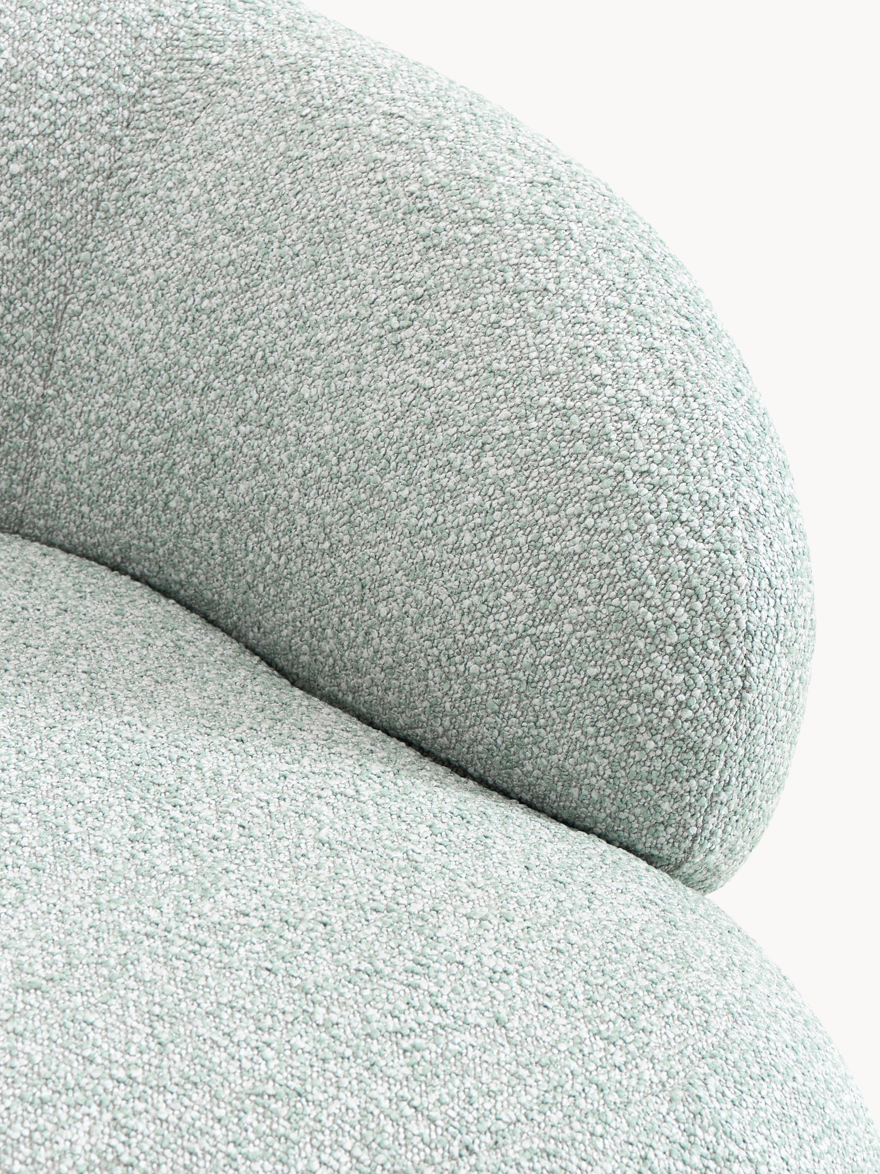 Alba Bouclé Lounge Armchair