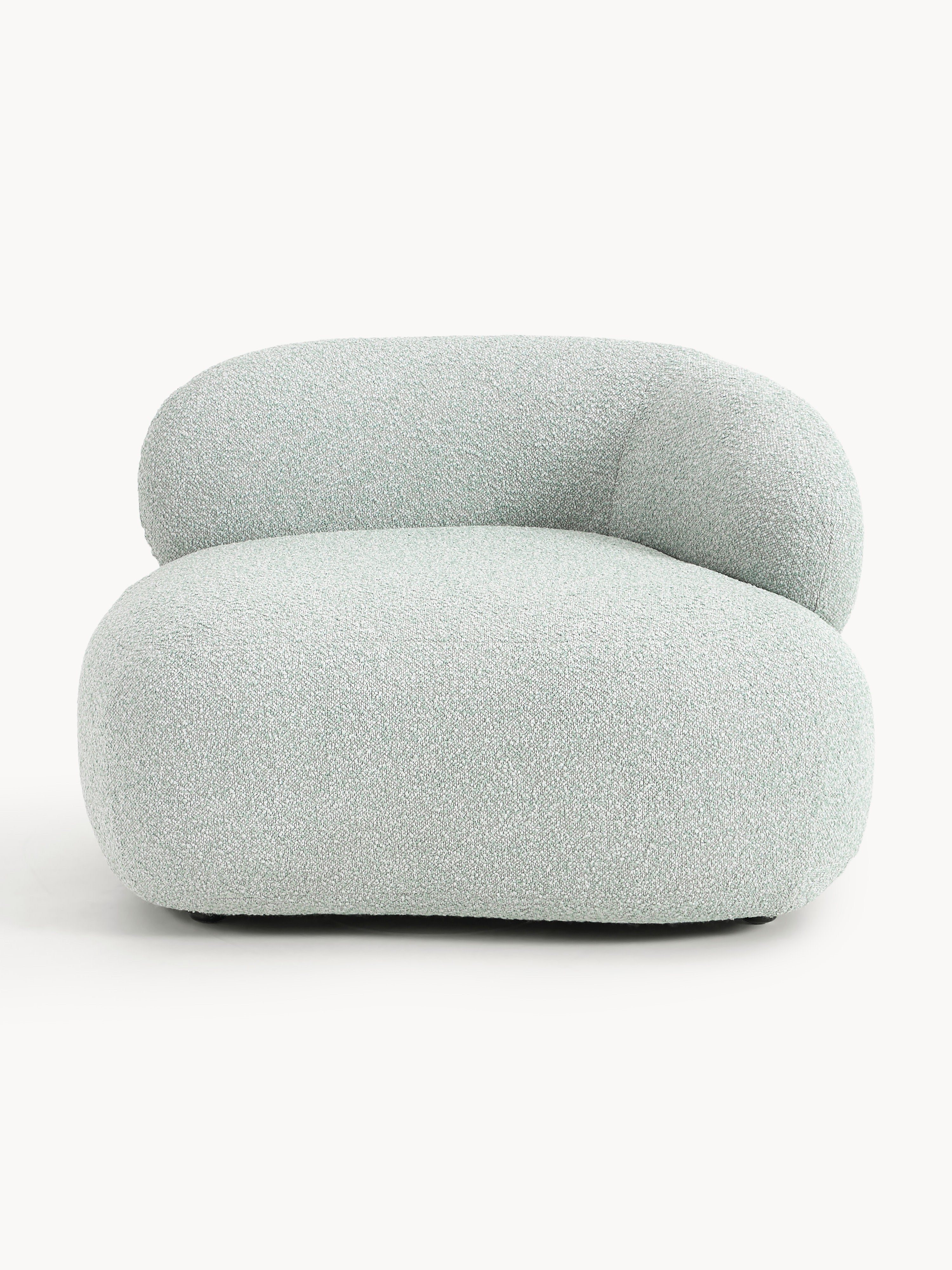 Alba Bouclé Lounge Armchair